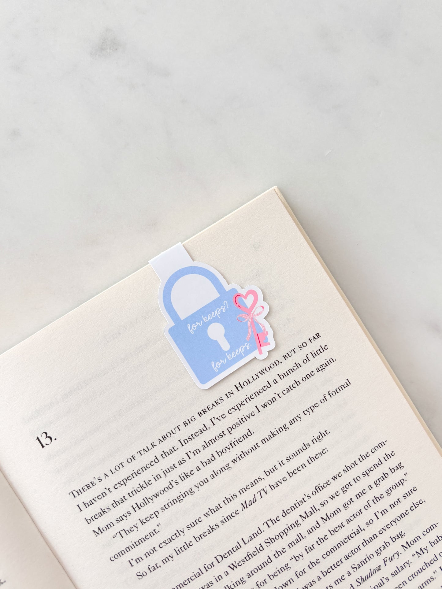 For keeps magnolia parks bookmark