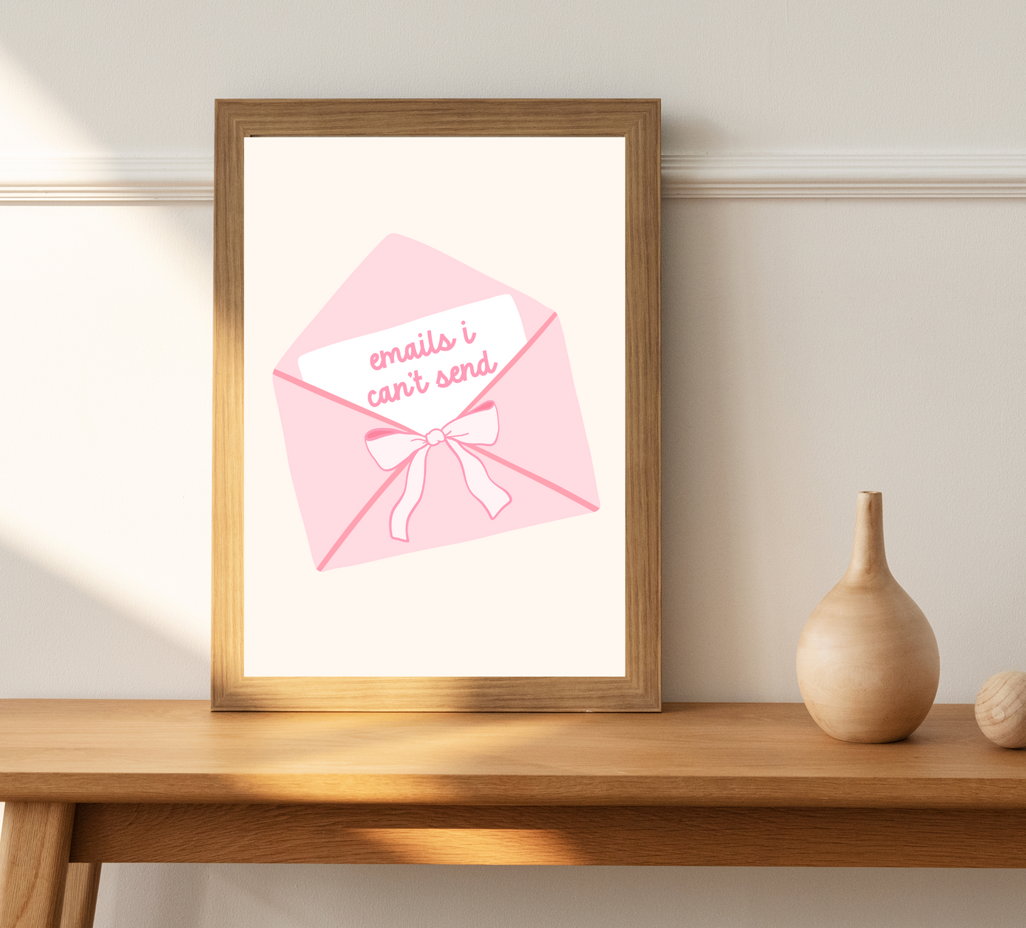 Cute Girly Posters | Emails I Can't Send Art Print