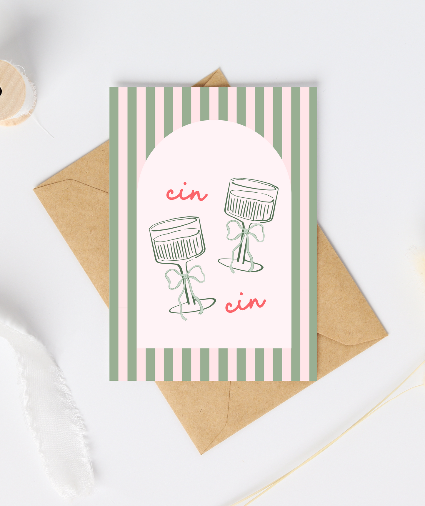 Cin Cin Champagne Celebration Card