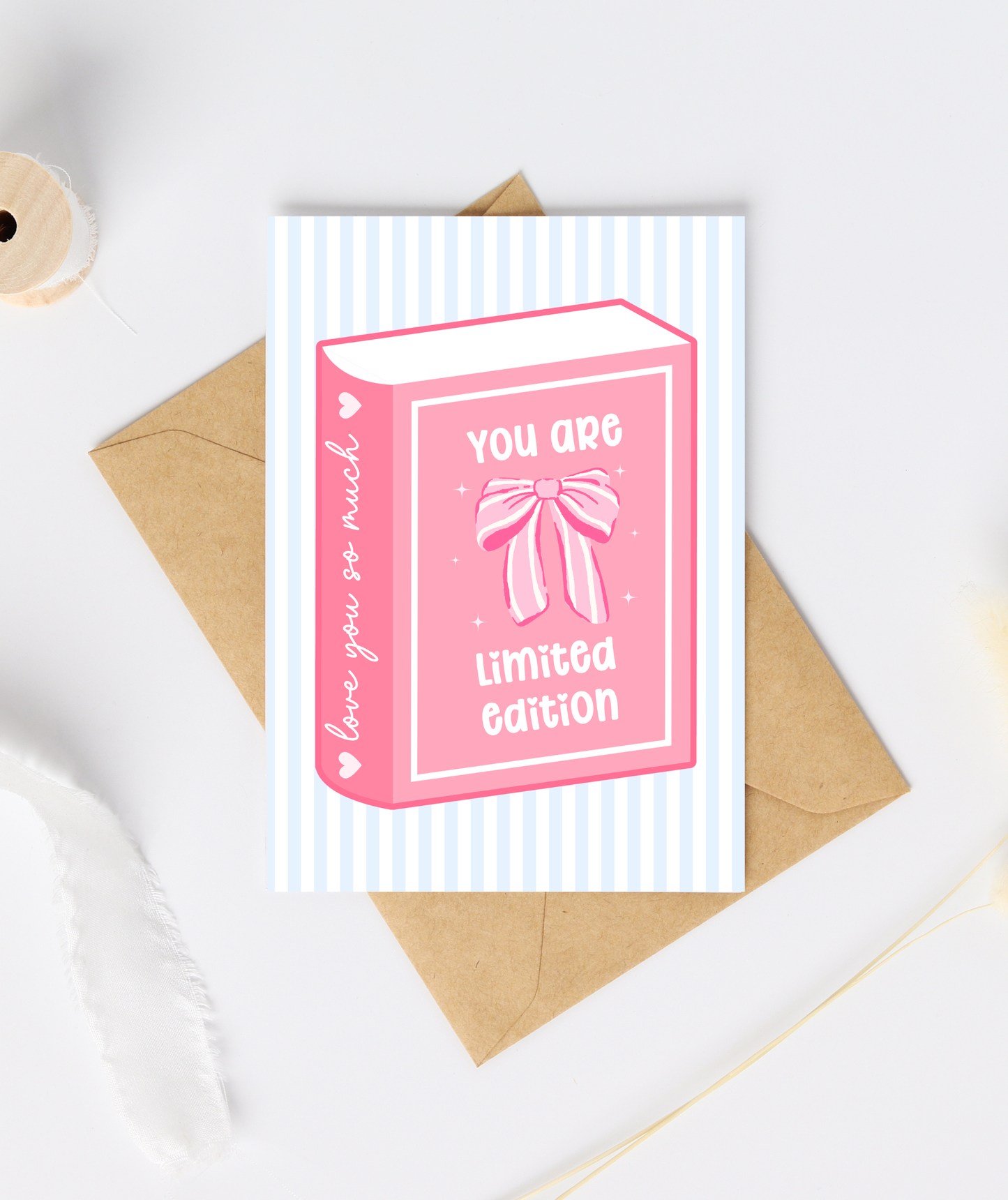 You Are Limited Edition Book Birthday Card