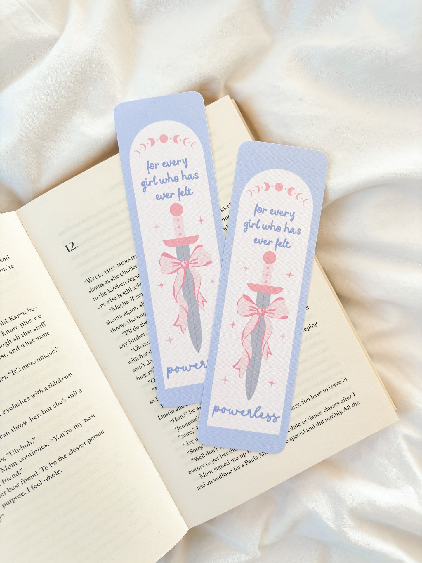 Powerless Bookmark | For Every Girl Who Has Ever Felt Powerless Bookmark