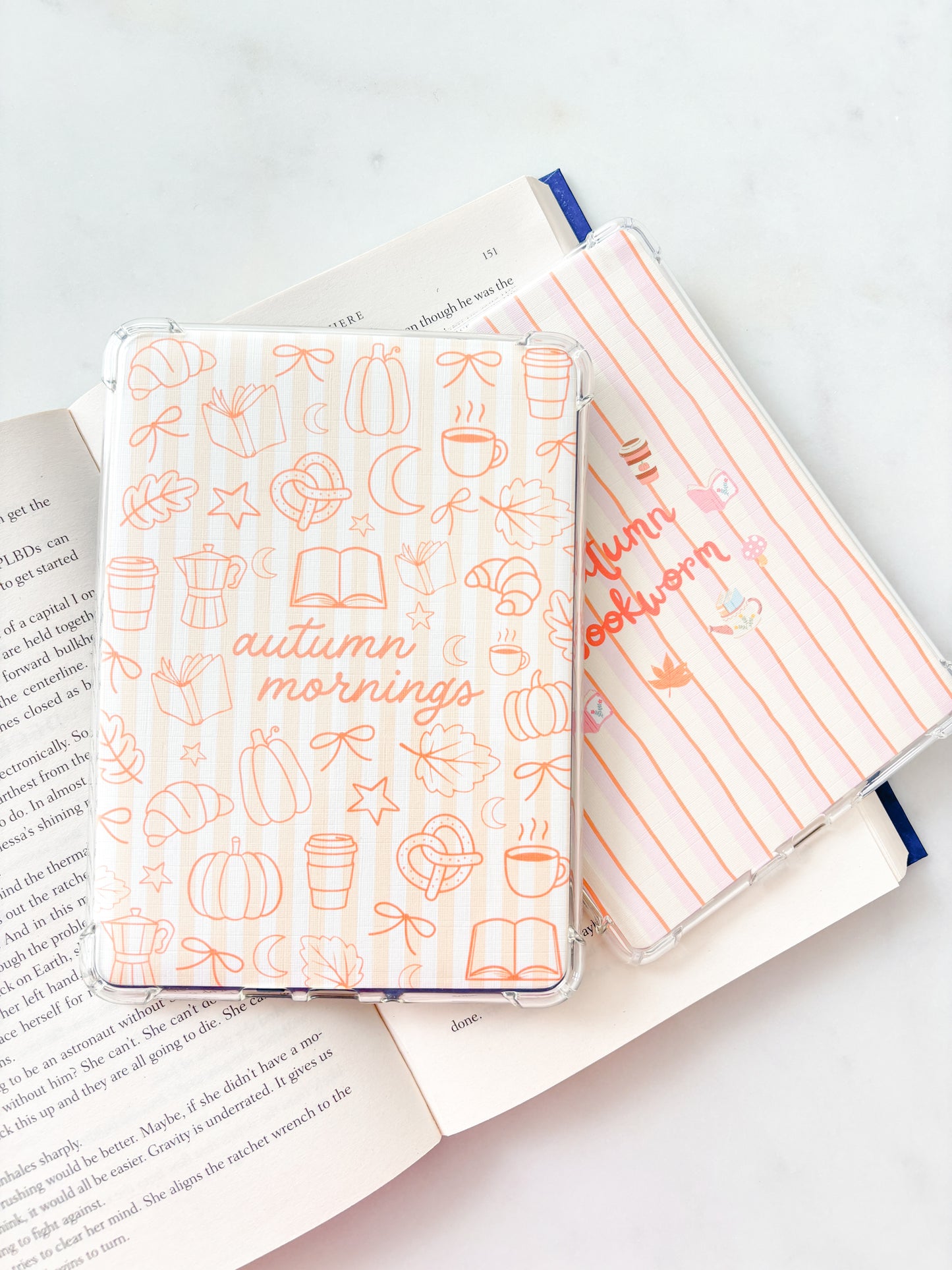 Autumn Mornings Kindle Insert | Cute Kindle Insert