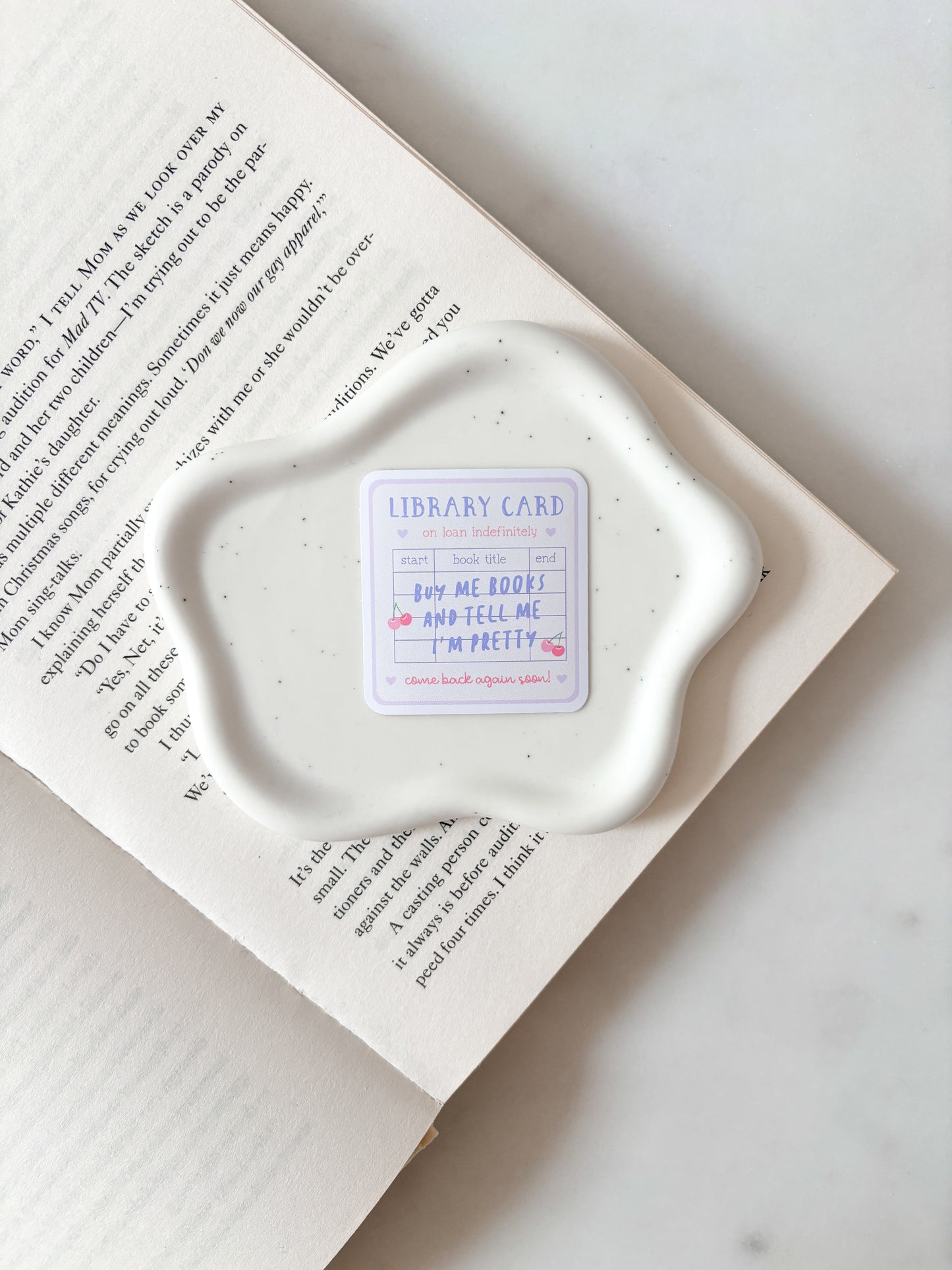 Buy Me Books And Tell Me I'm Pretty Sticker