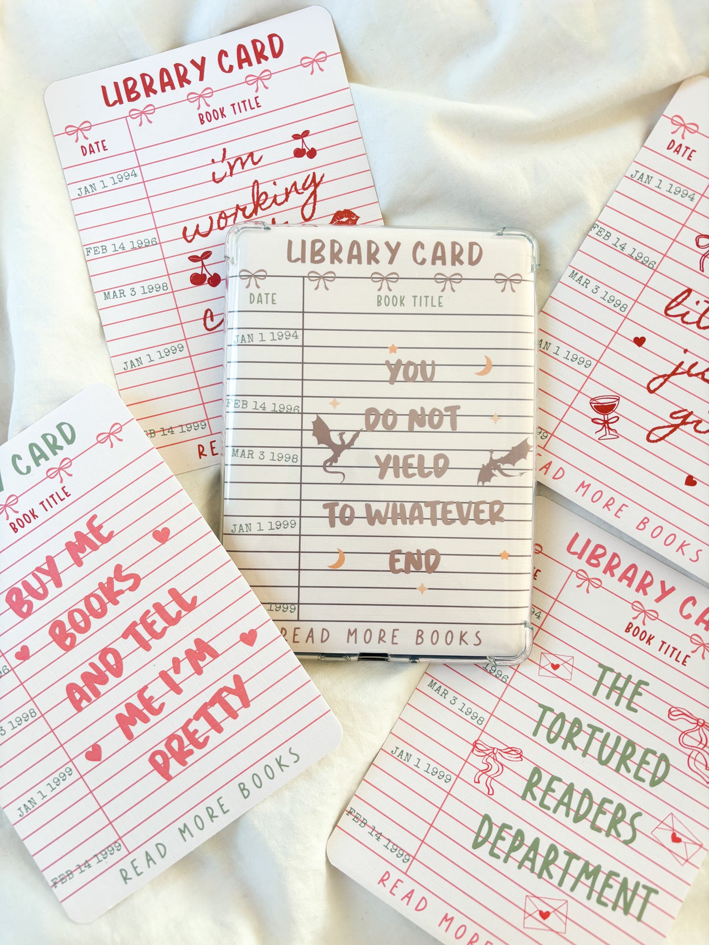 You Do Not Yield ToG Library Card Kindle Insert