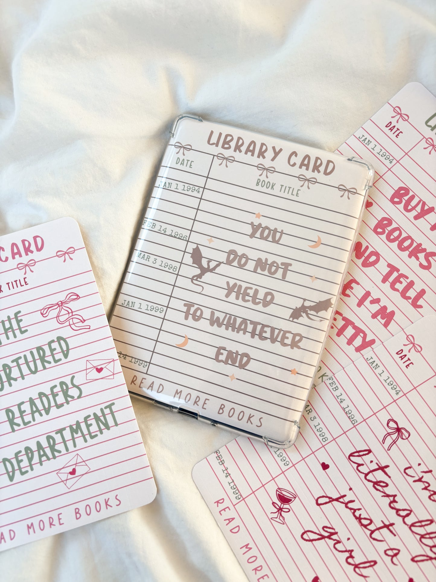 You Do Not Yield ToG Library Card Kindle Insert