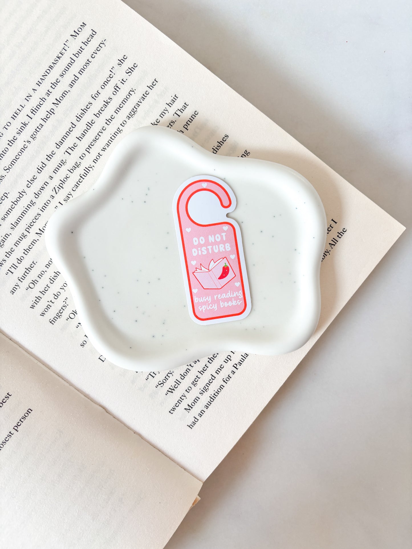 Do Not Disturb Spicy Books Sticker