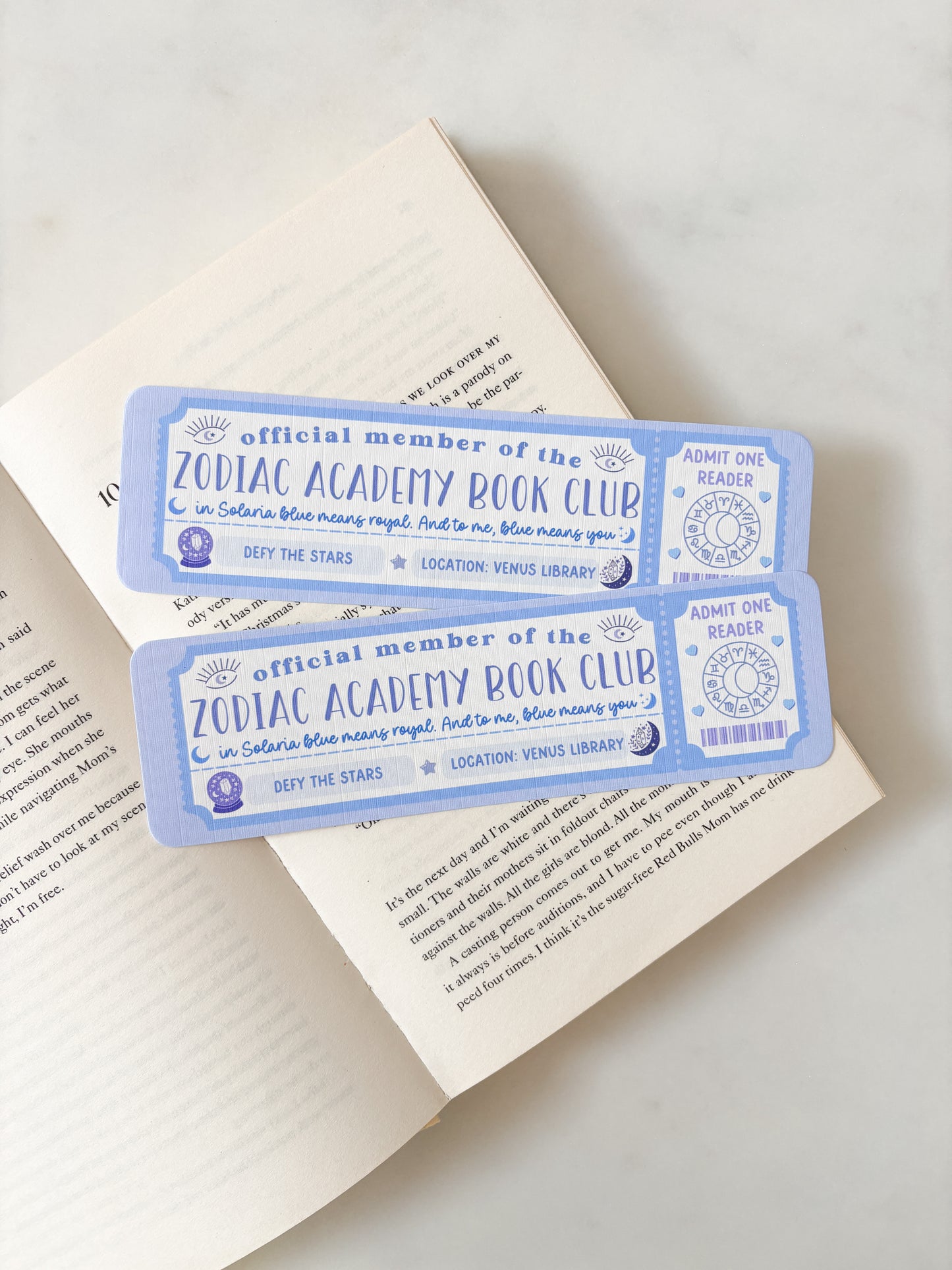 Zodiac Academy Book Club Bookmark