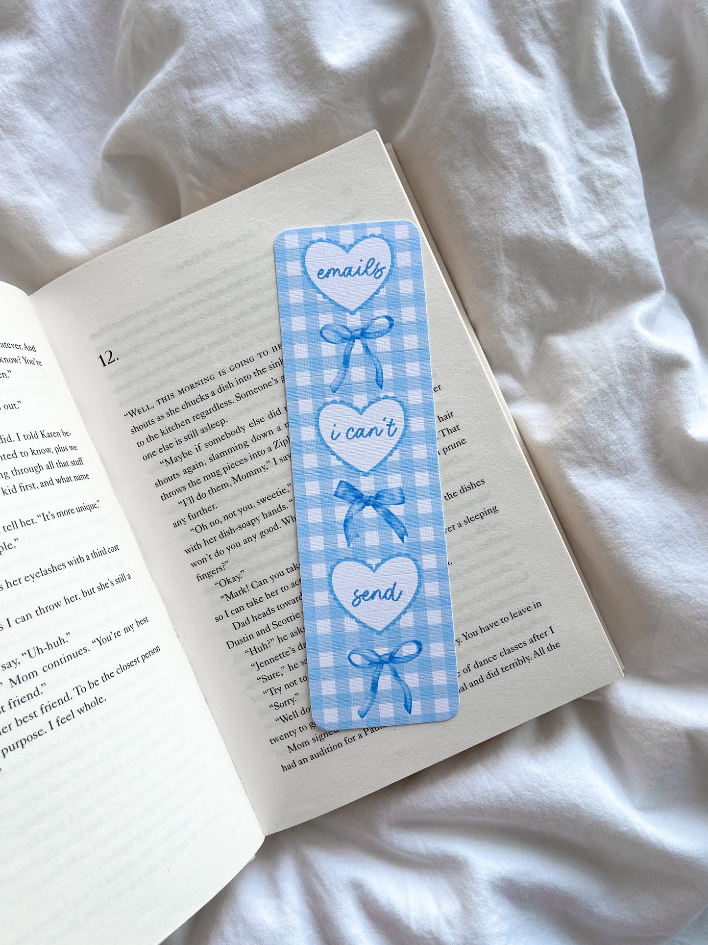 Emails I Can't Send Bookmark | Sabrina Bookmark