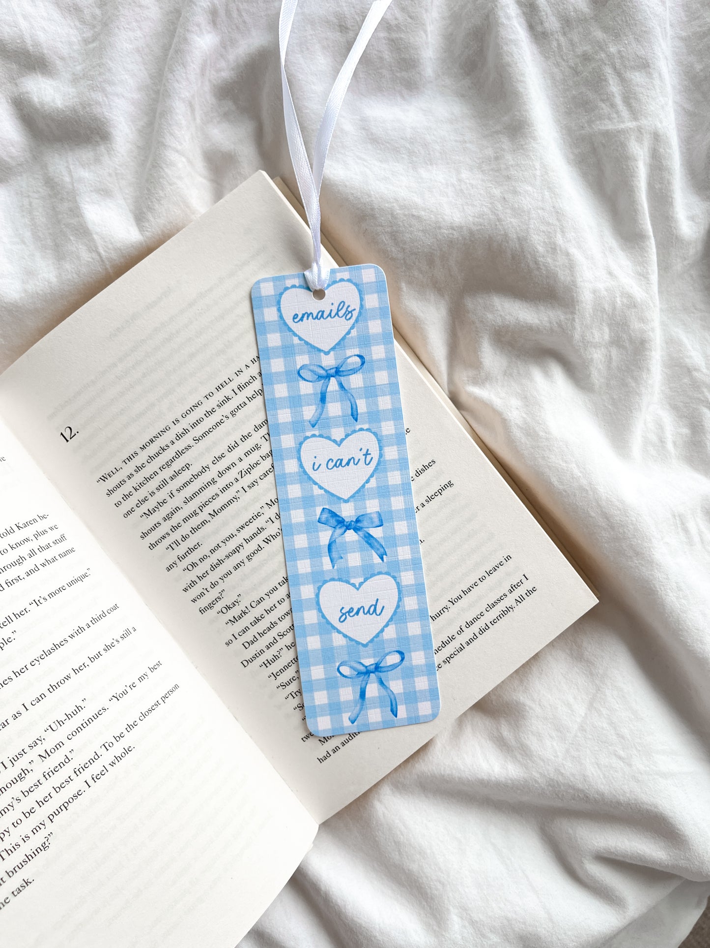 Emails I Can't Send Bookmark | Sabrina Bookmark