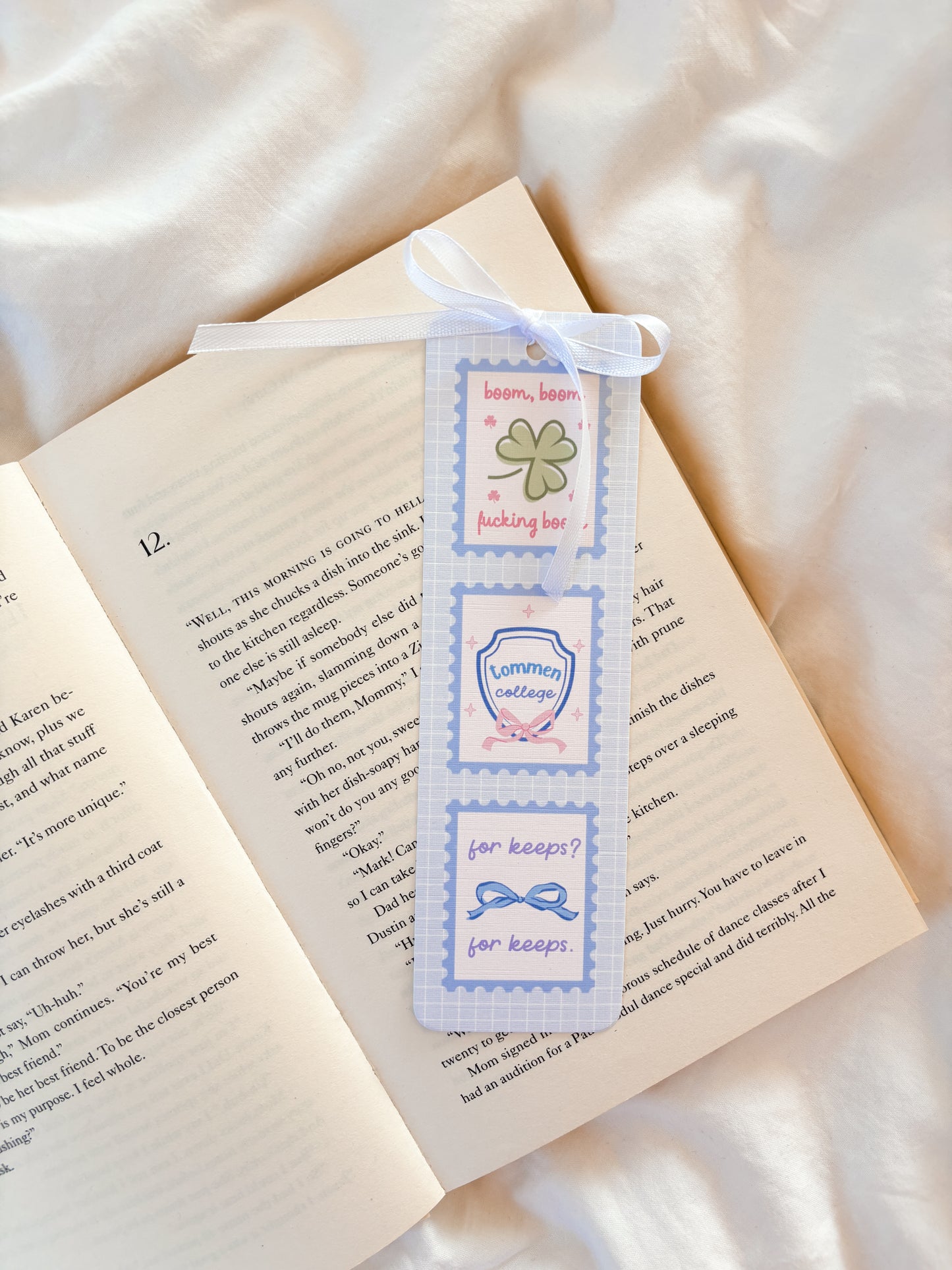 Boys of Tommen Stamps Bookmark