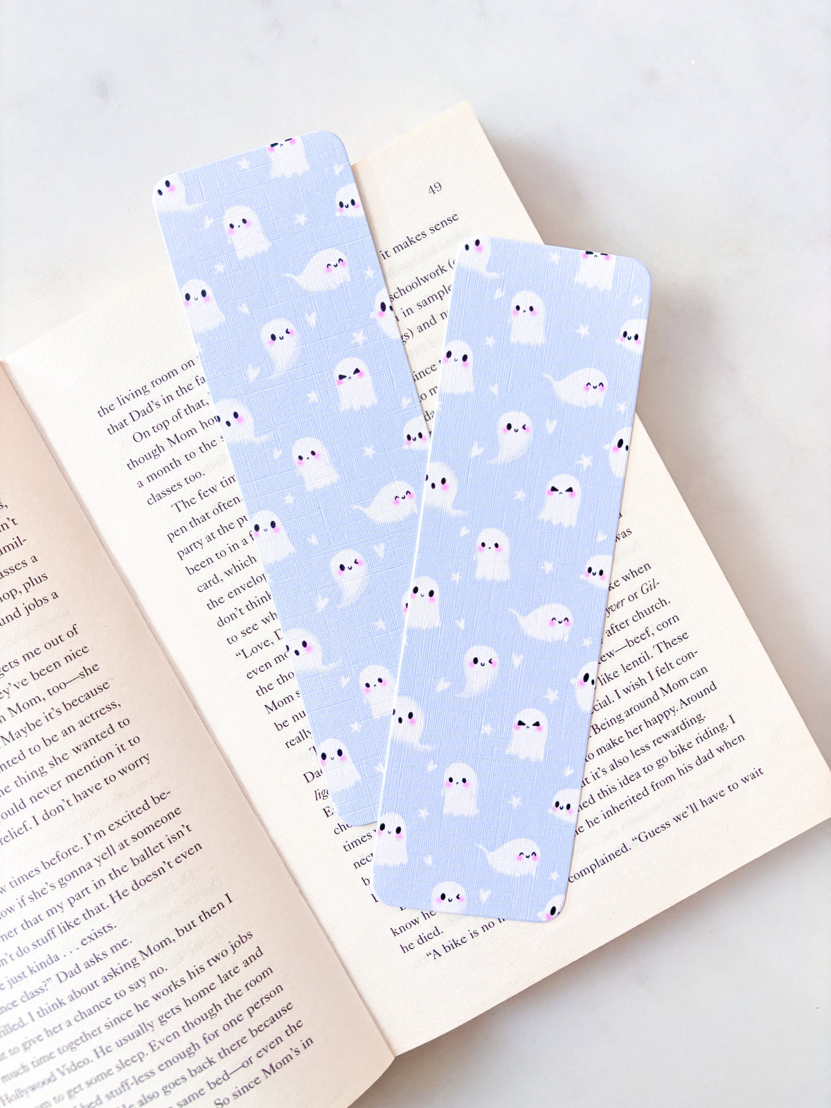 Cute Spooky Ghosts Bookmark