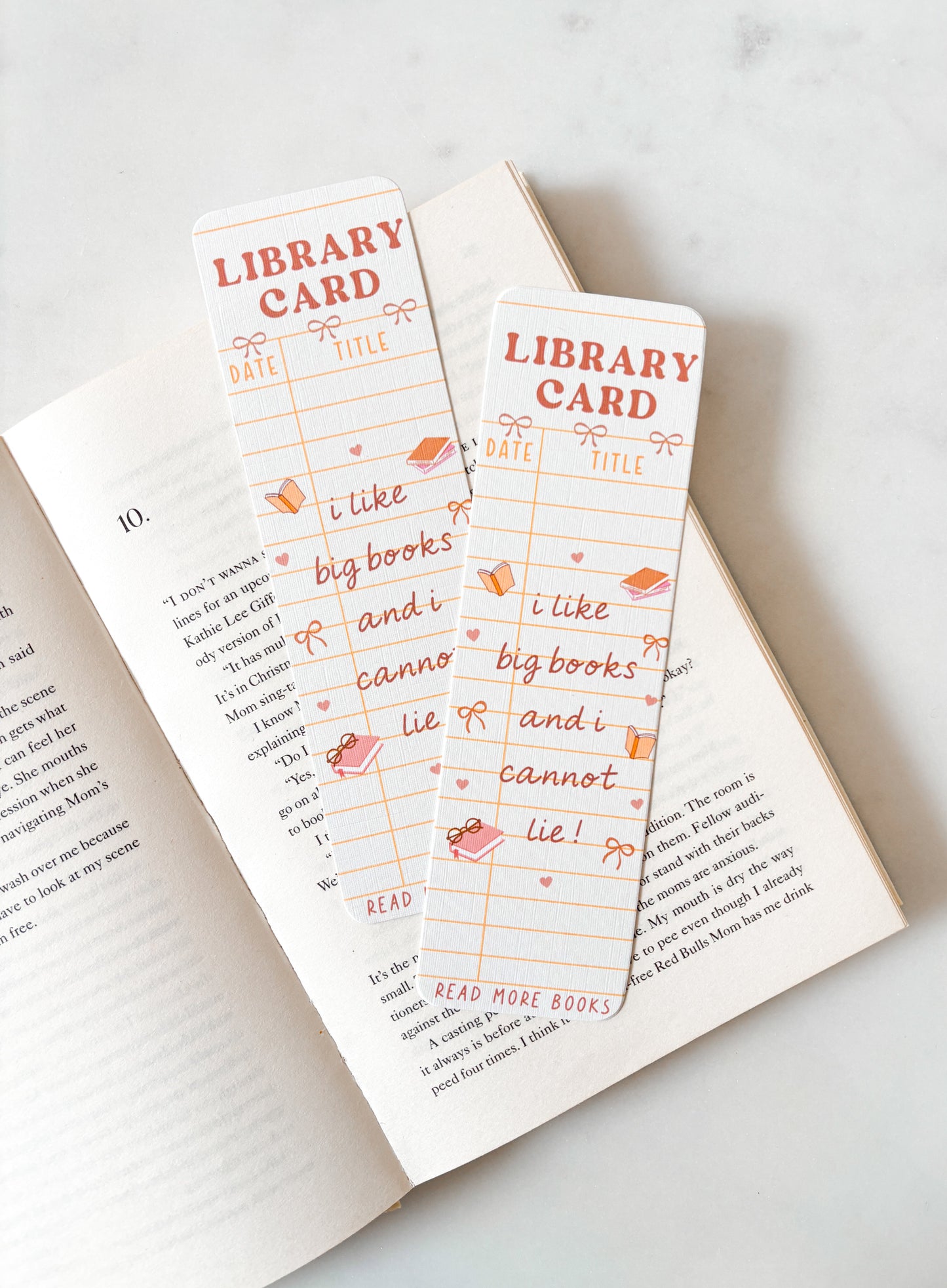I Like Big Books And I Cannot Lie Bookmark
