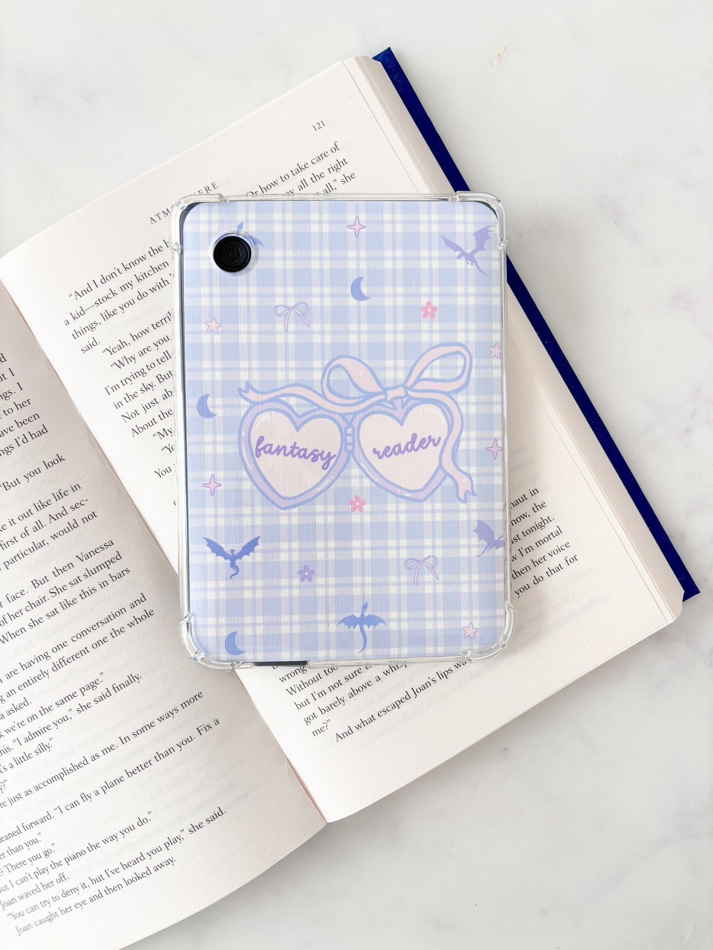 Fantasy Reader Coquette Locket Insert | E-reader Insert