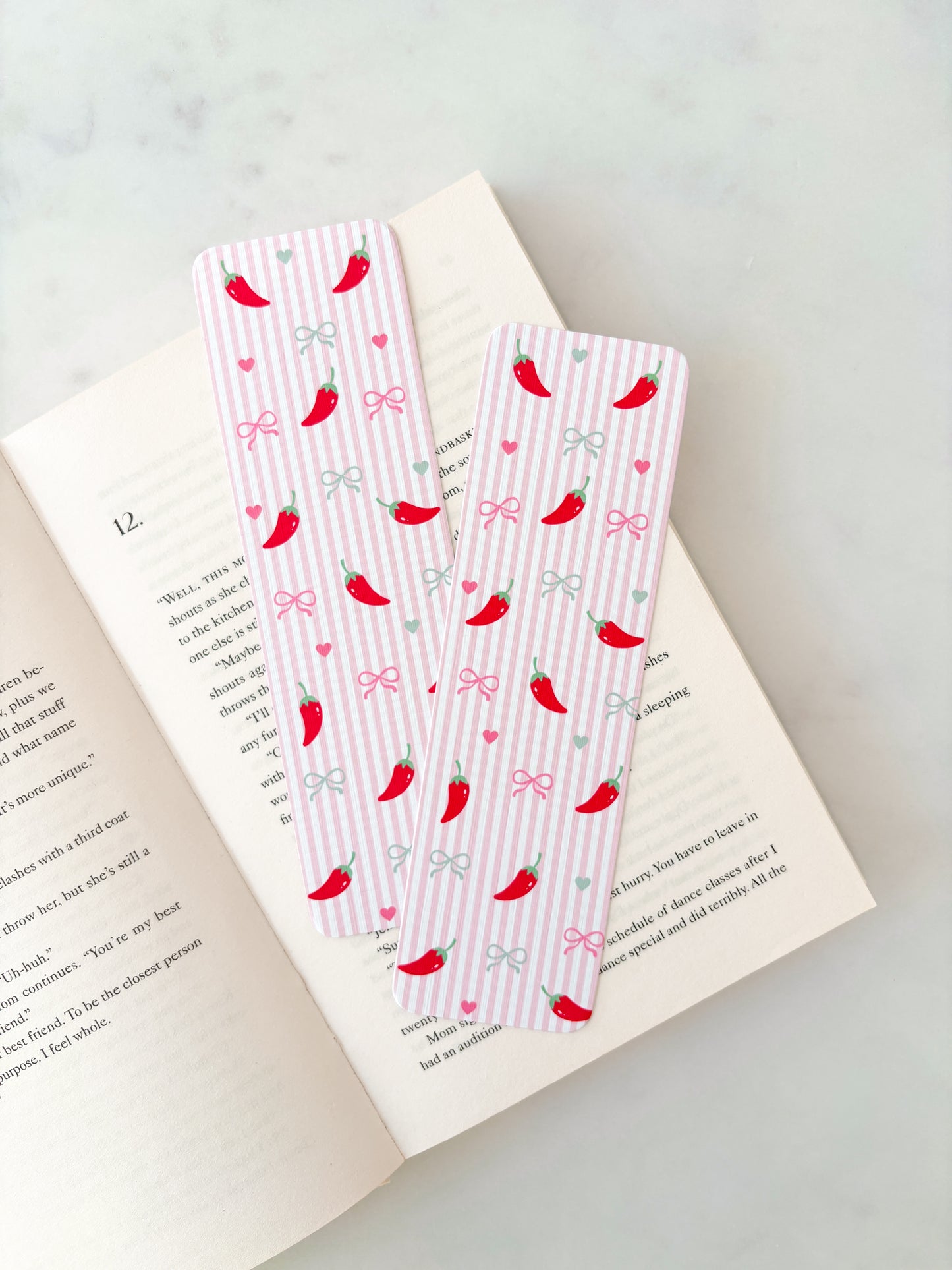 Coquette Chillies Bookmark | Spicy Reader