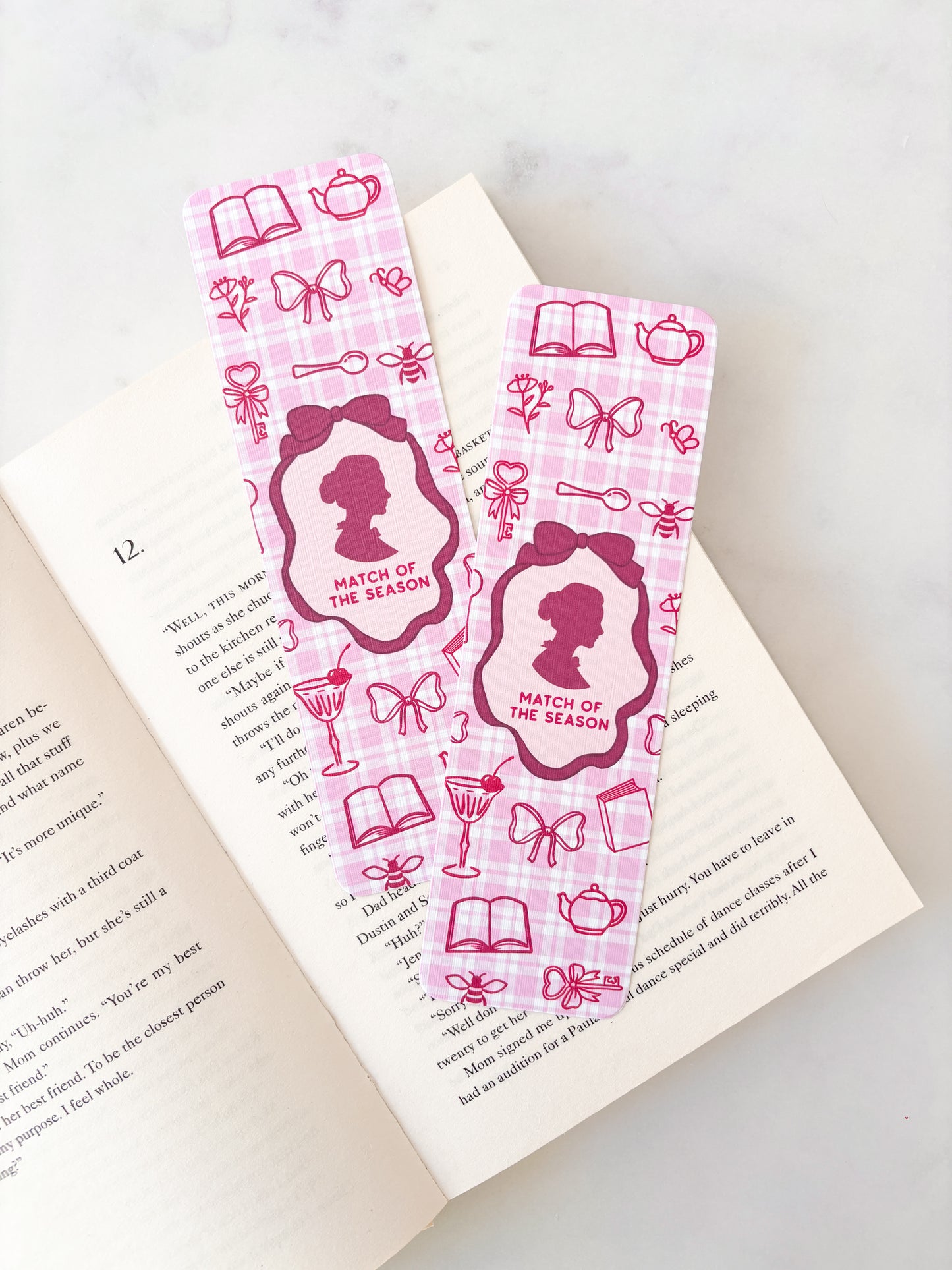 Match Of The Season Romance Bookmark