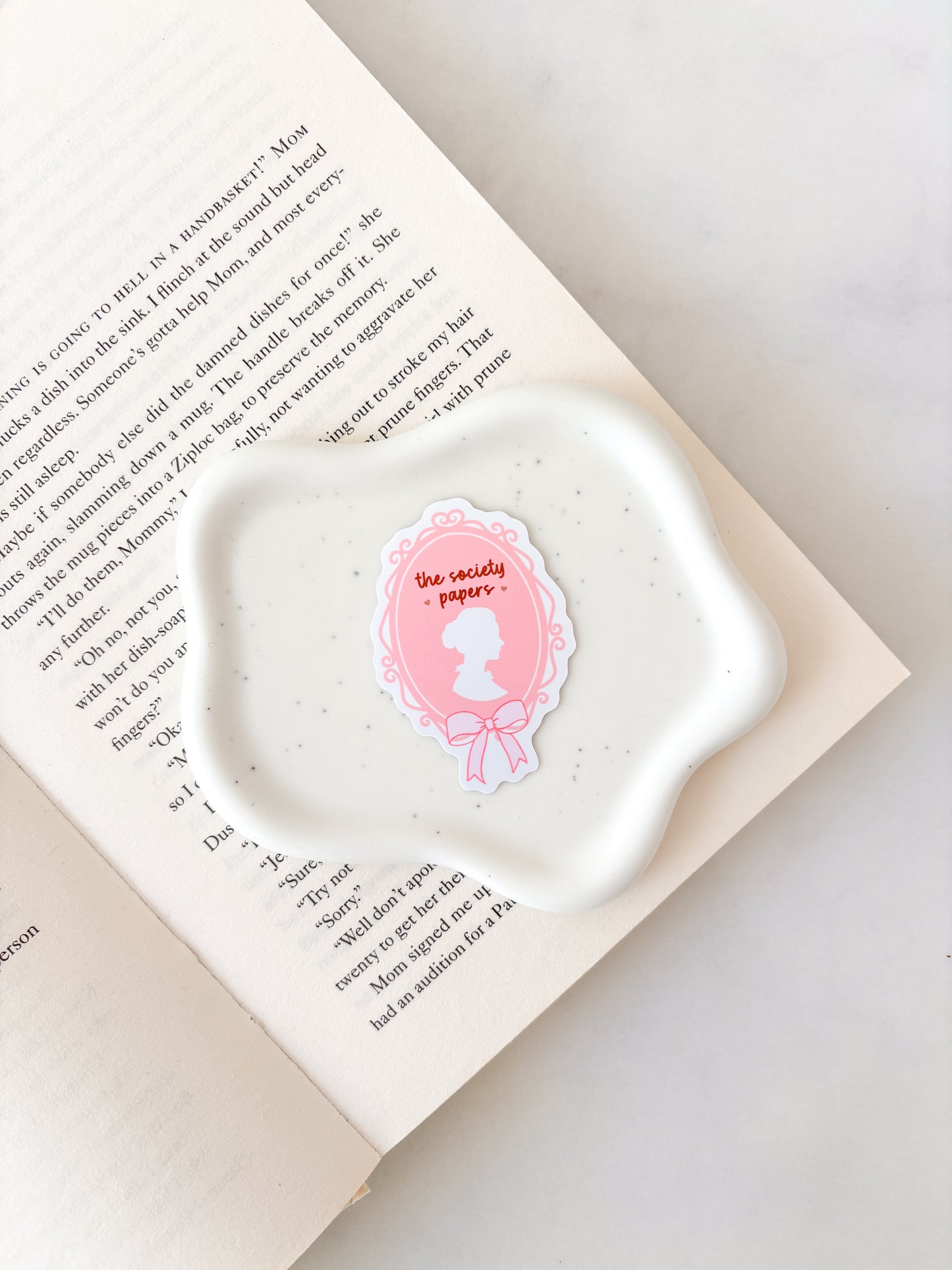 Society Papers Sticker | Regency Romance