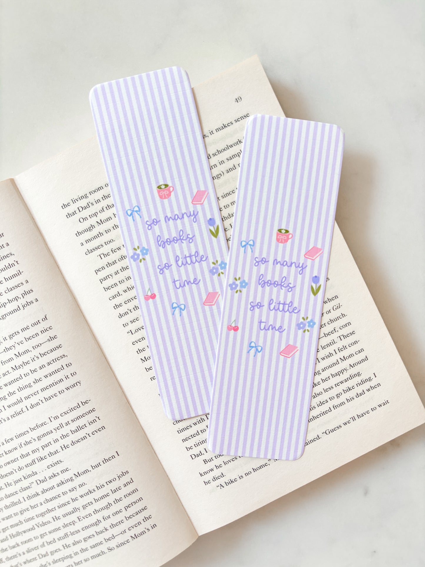 So Many Books So Little Time | Cute Bookmark