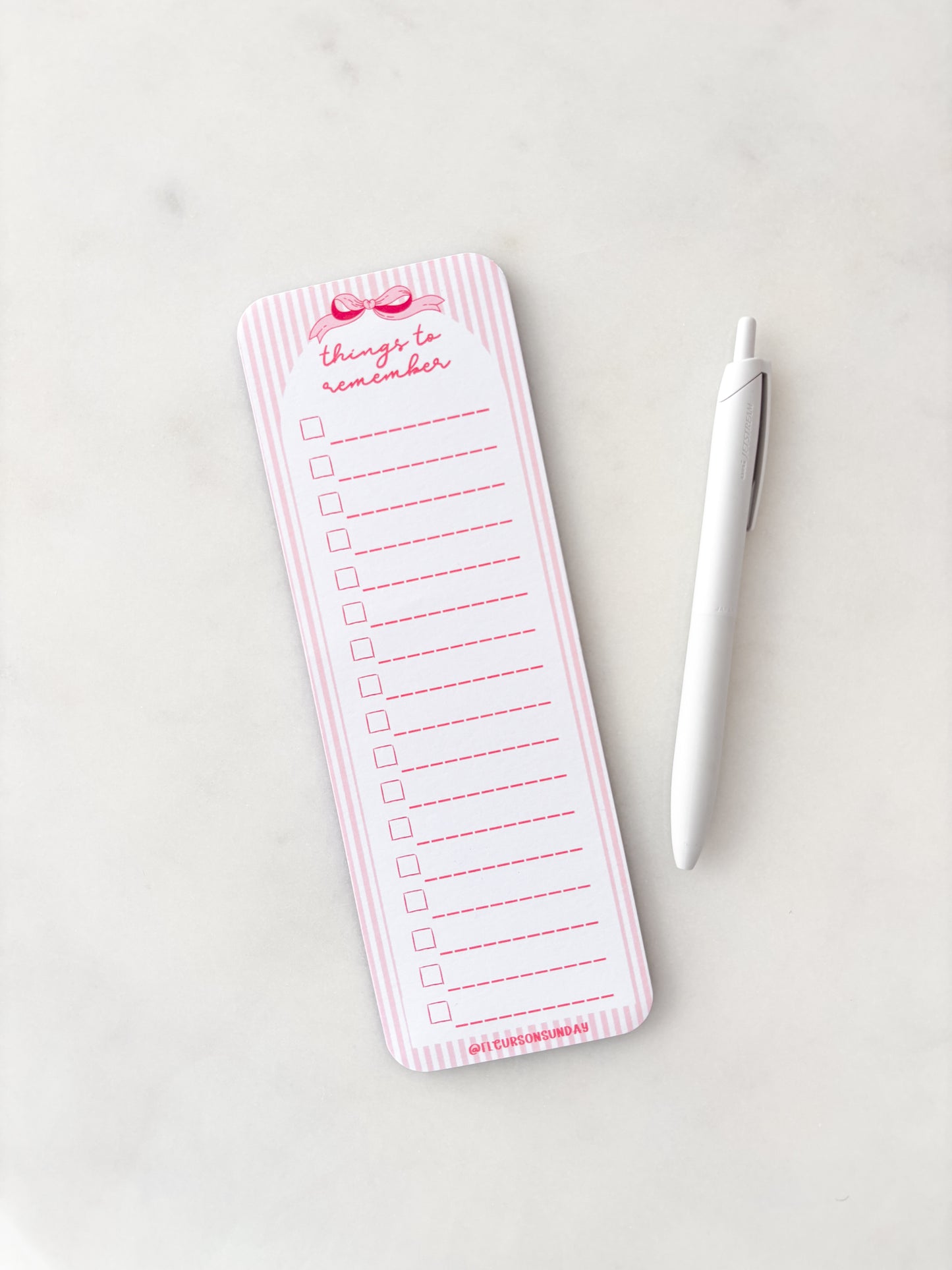 Things To Remember To Do List | To-Do List Notepad