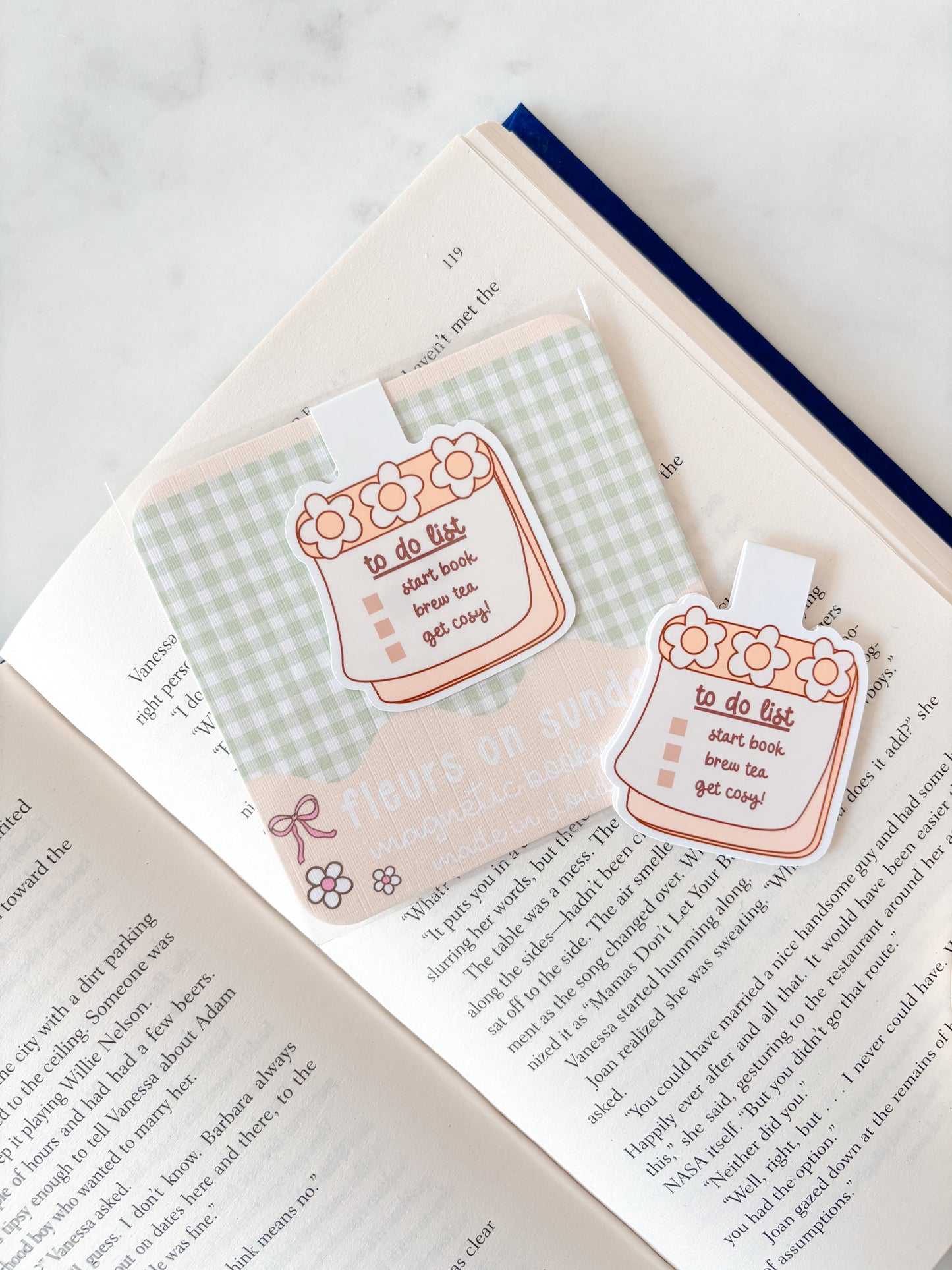 Cosy To-Do List Magnetic Bookmark