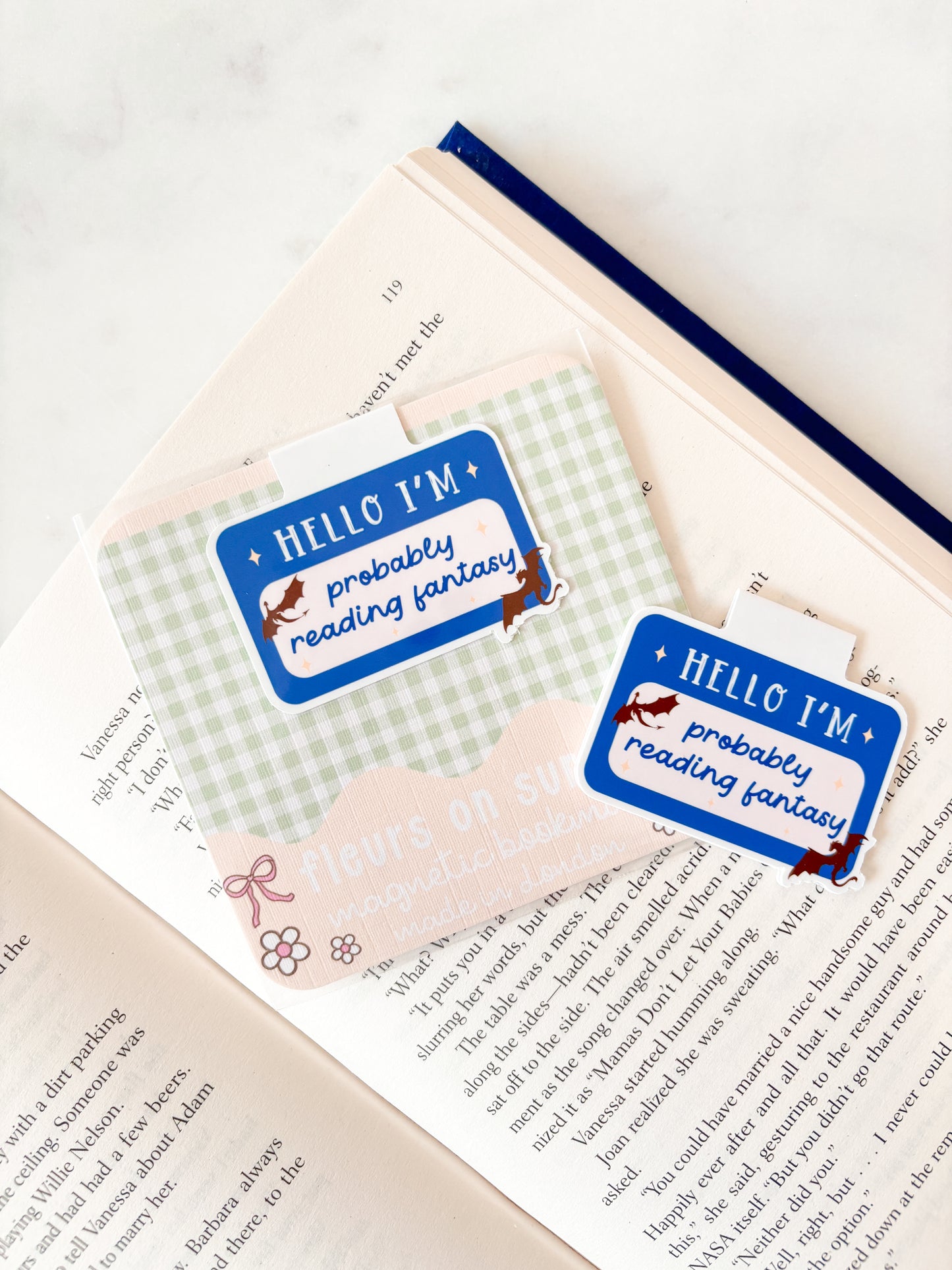 I'm Probably Reading Fantasy Magnetic Bookmark