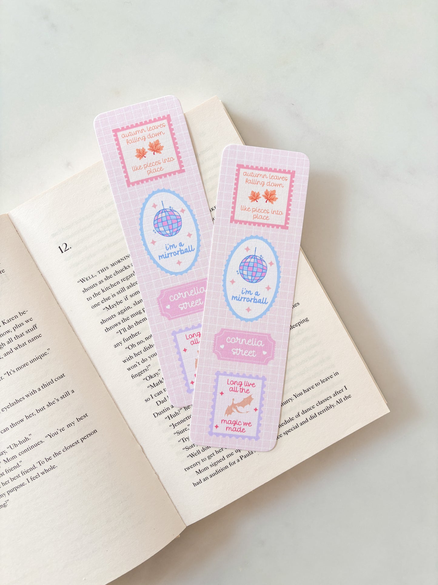 Cornelia Street Stamps Bookmark | Lover Era Bookmark