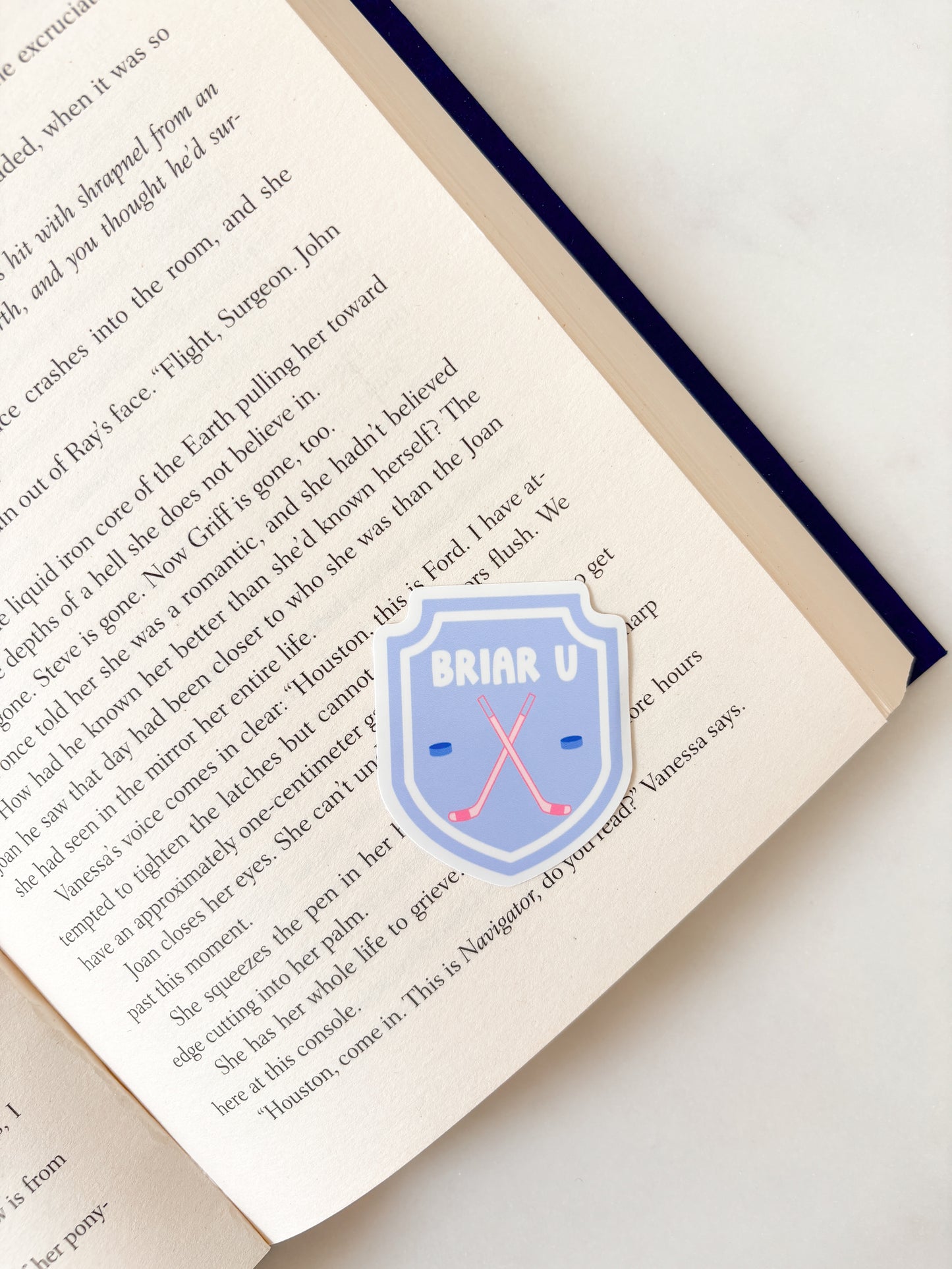 Briar U Hockey Sticker