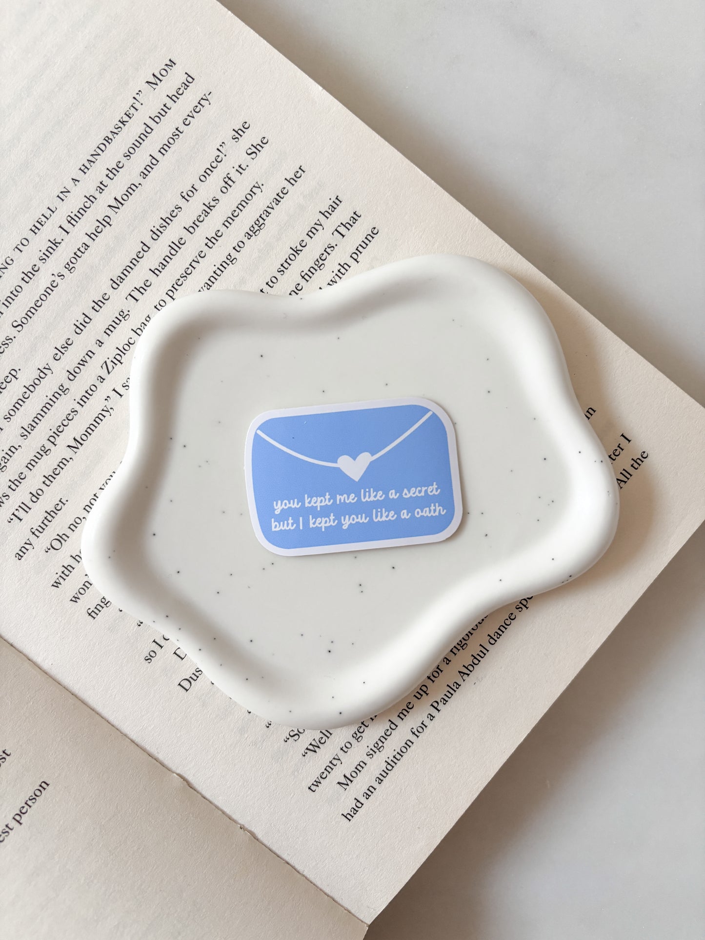 I Kept You Like An Oath Sticker | All Too Well Sticker