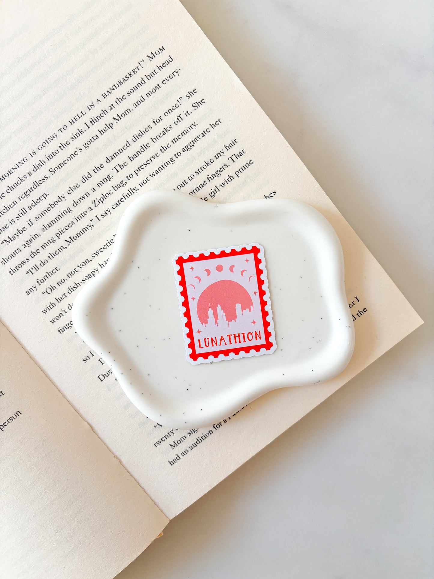 Lunathion Stamp Sticker