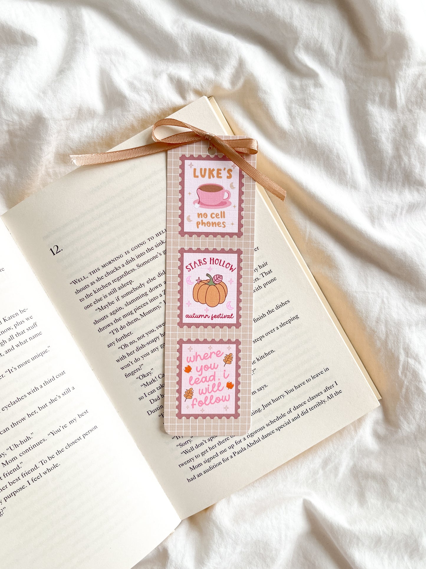 Stars Hollow Stamp Bookmark