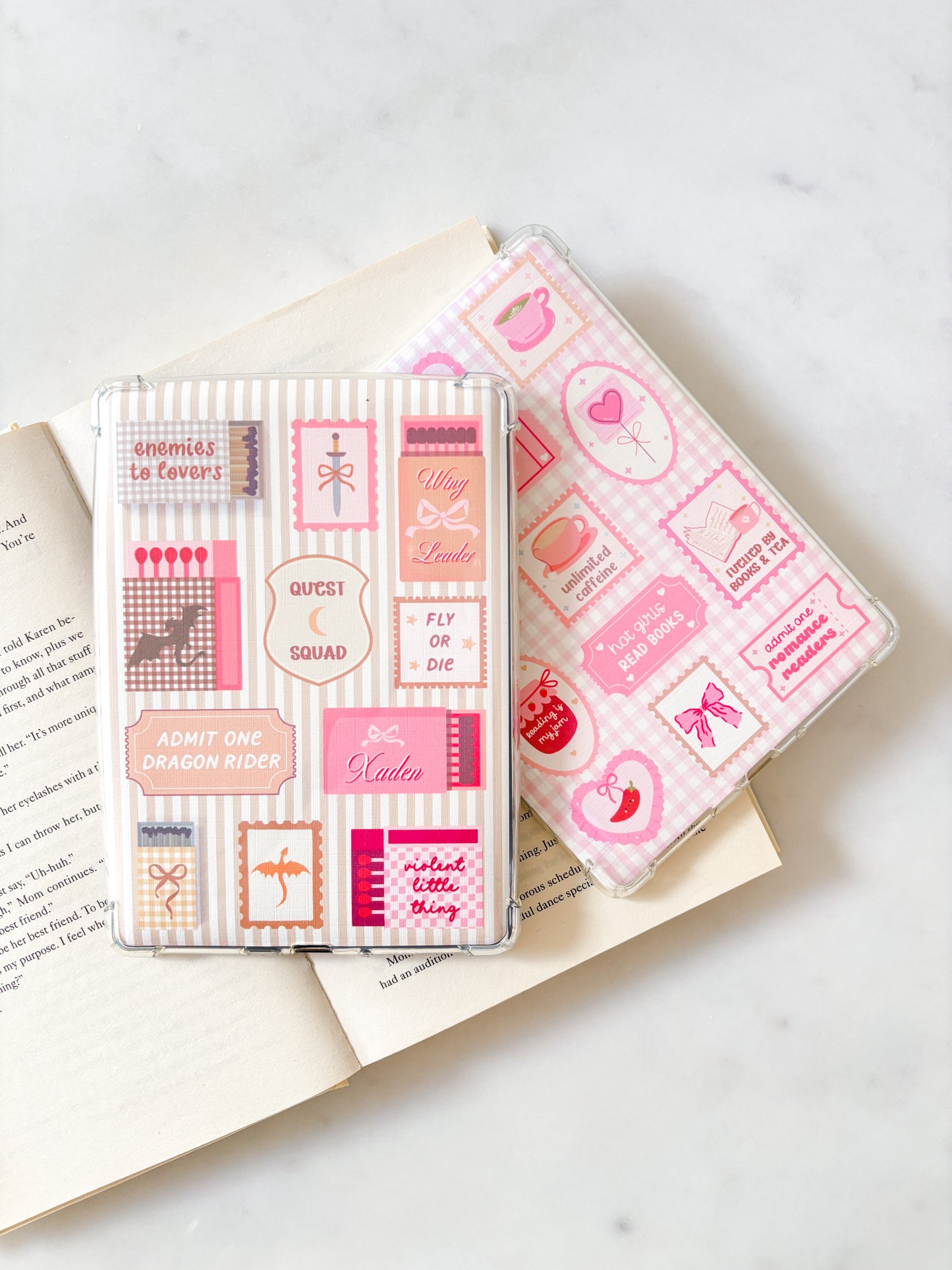 Dragon Riders Matchbox Ereader Insert | Xaden