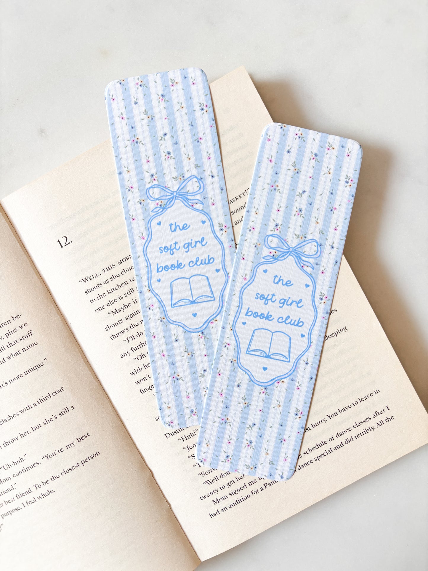 The Soft Girl Book Club Bookmark