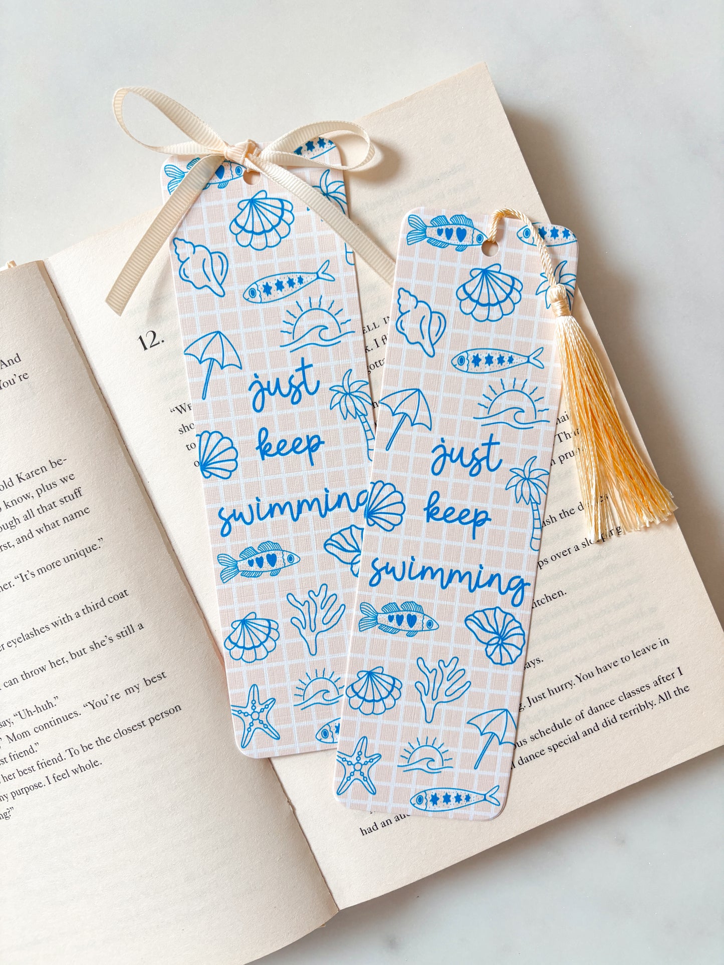 Just Keep Swimming Bookmark