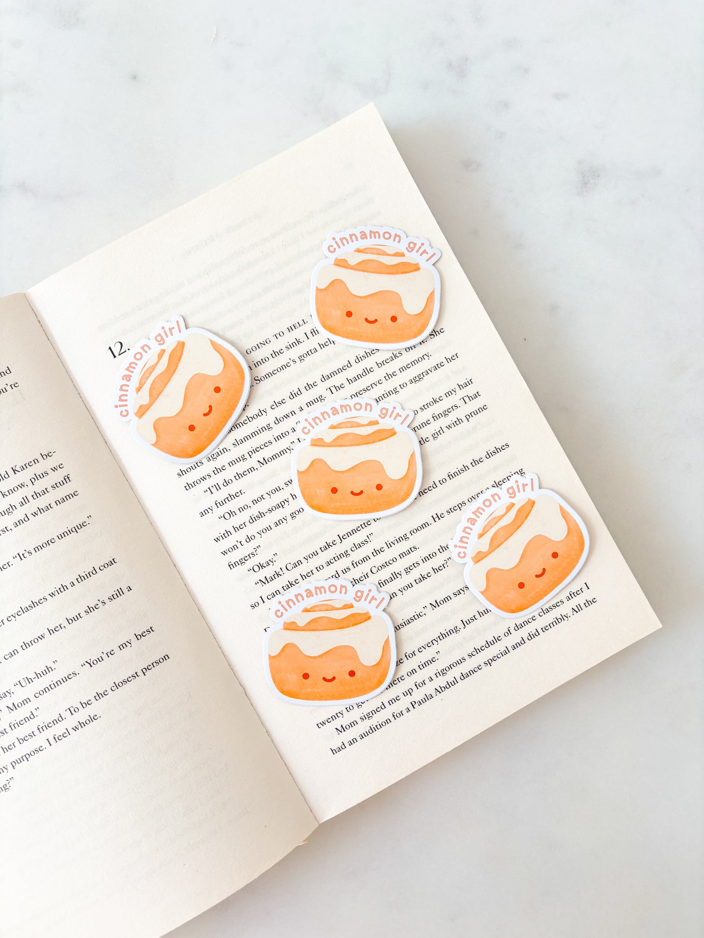 Cinnamon Girl Sticker