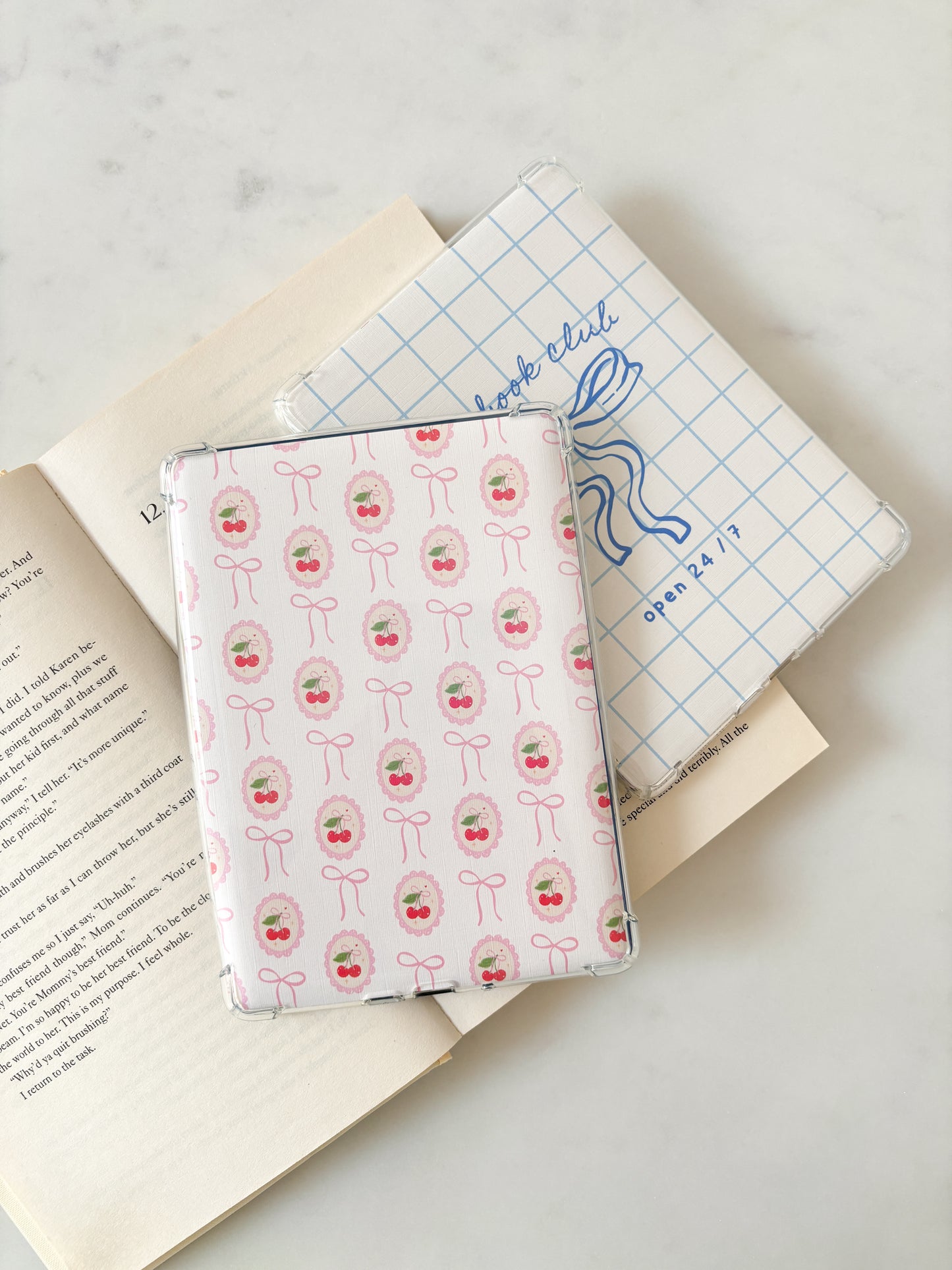 Coquette Cherries Pattern Kindle Insert