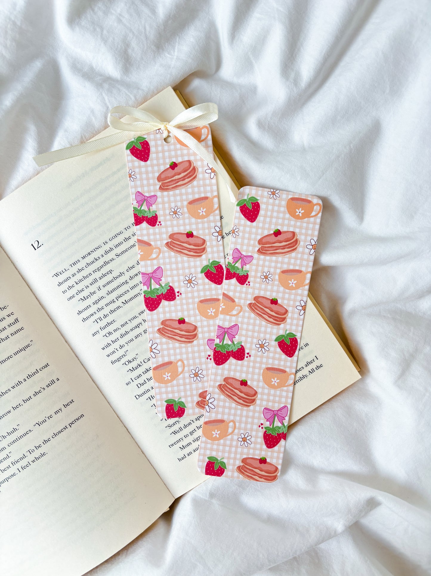 Strawberry Pancakes Bookmark