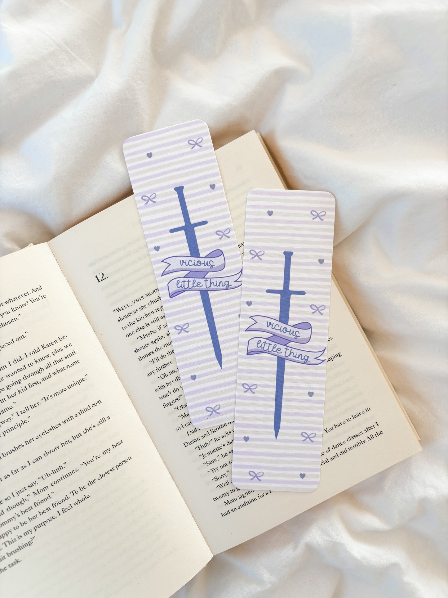 Vicious Little Thing Bookmark | Powerless Series Bookmark