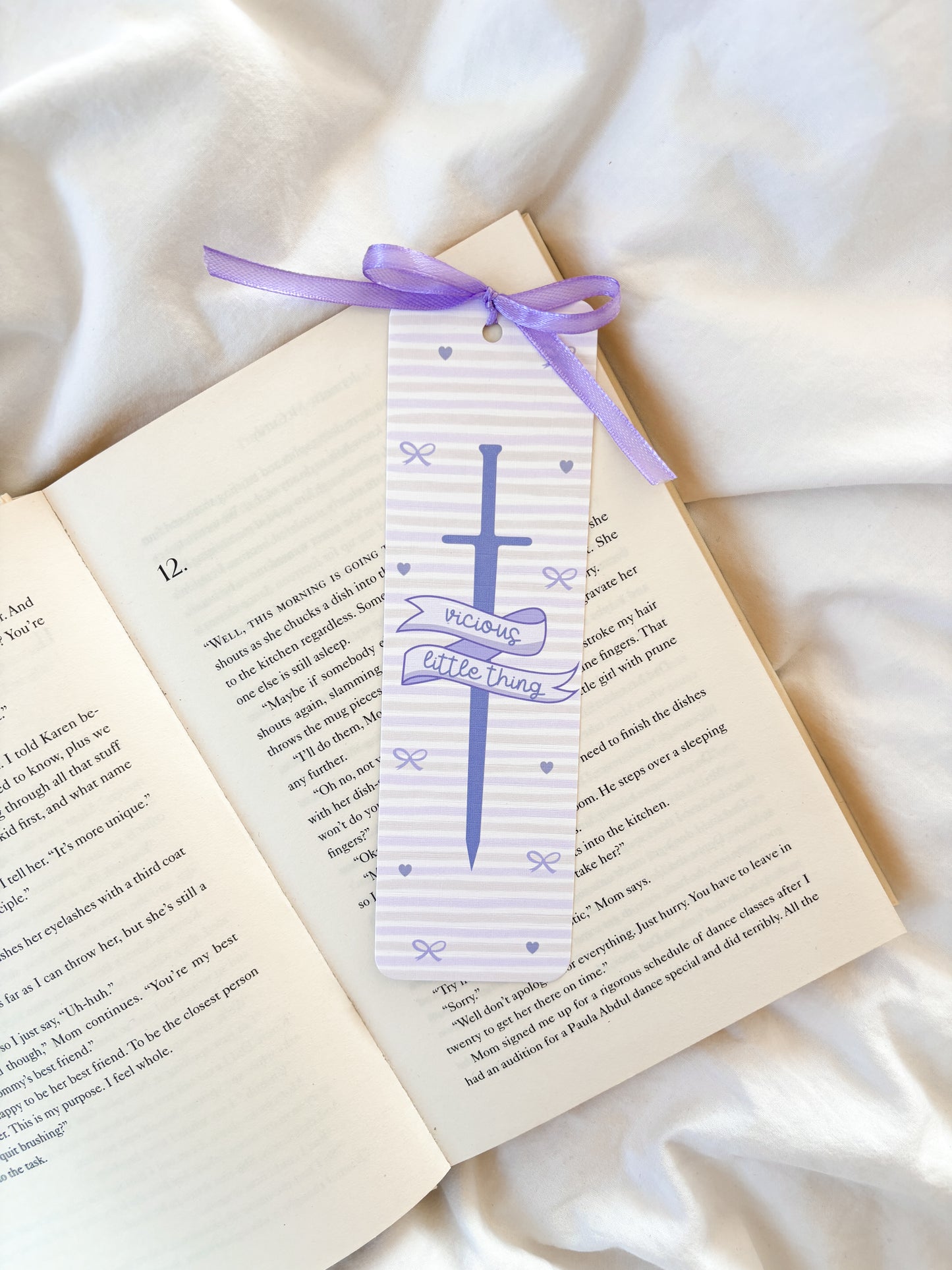 Vicious Little Thing Bookmark | Powerless Series Bookmark