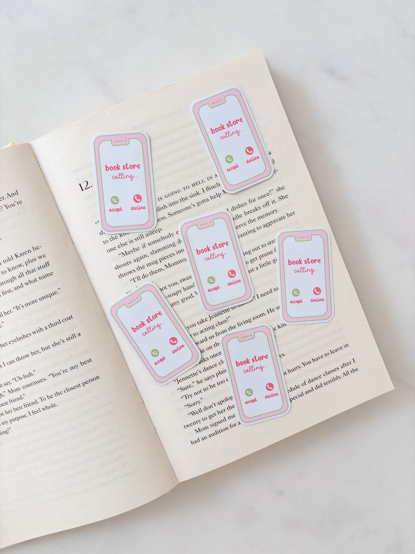 Book Store Calling Sticker
