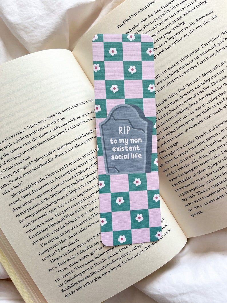 RIP Bookmark Series | Death By Books Bookmark