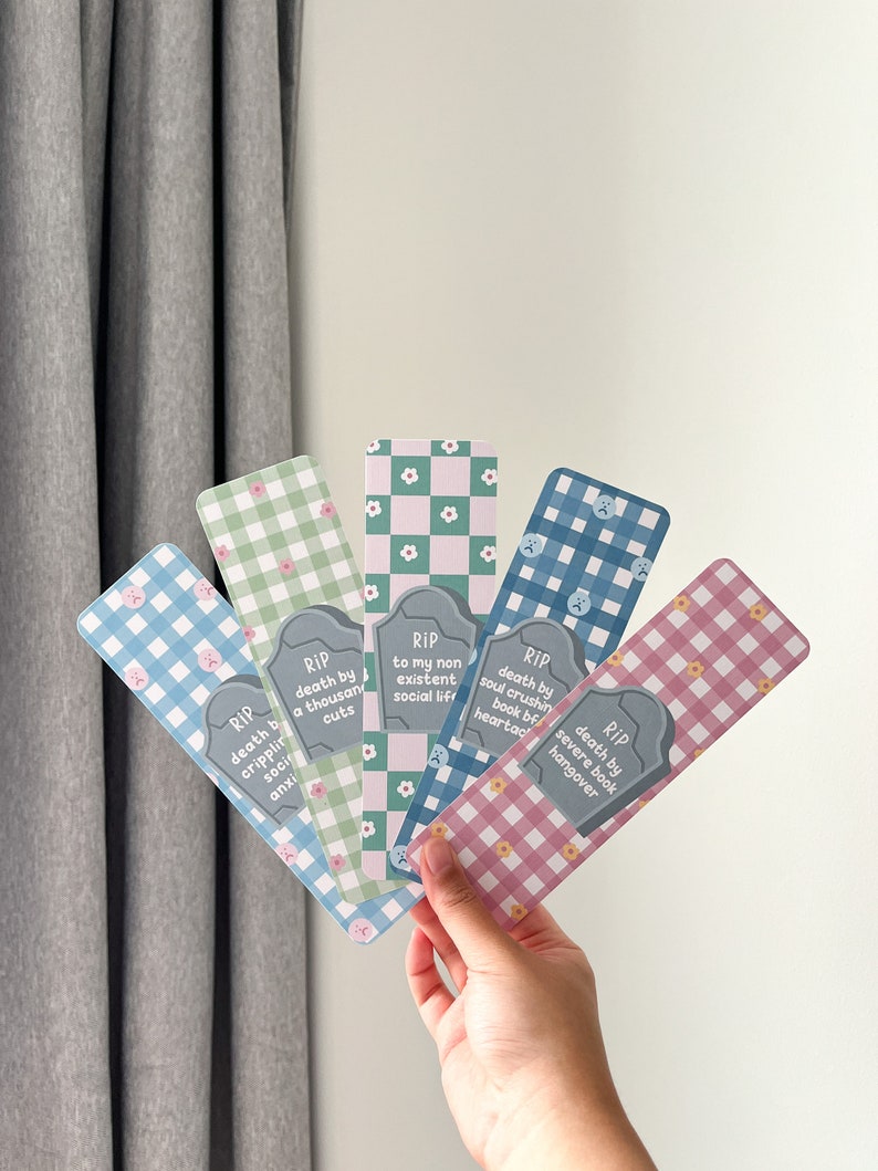 RIP Bookmark Series | Death By Books Bookmark