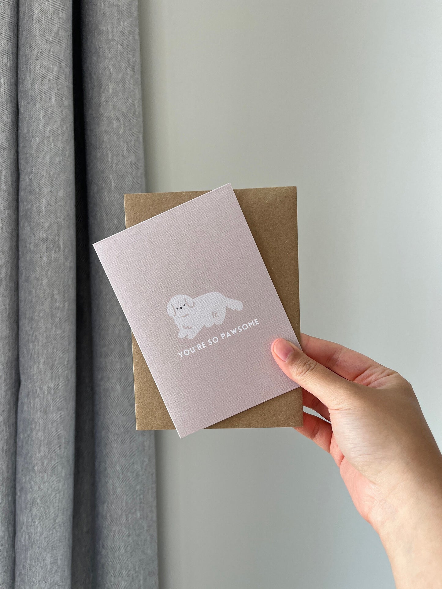 You're So Pawsome Card | Labrador Golden Retriever Card
