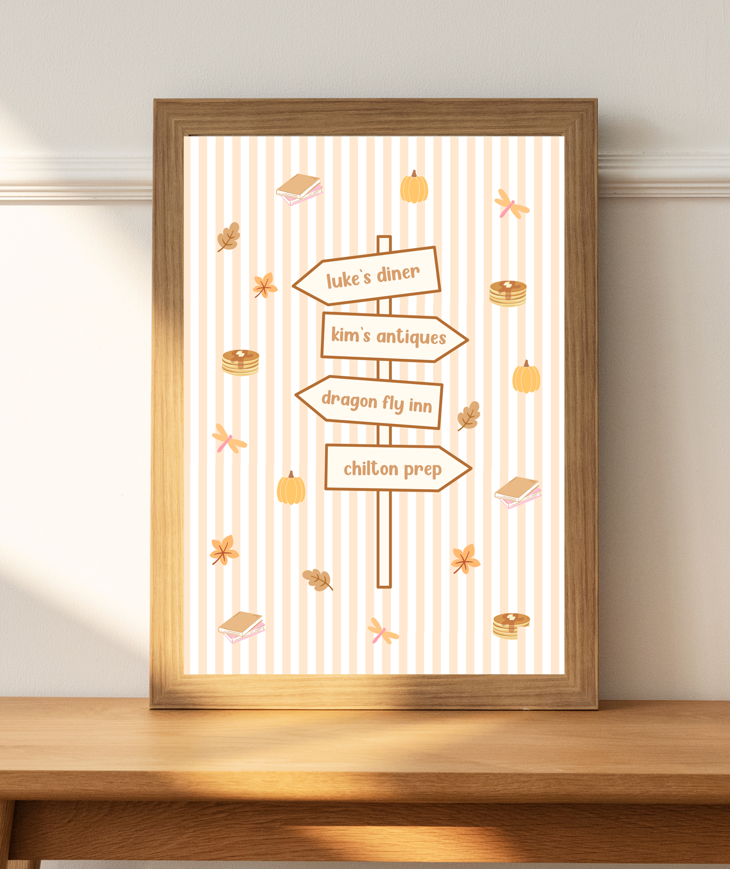 SH Autumnal Sign Art Print