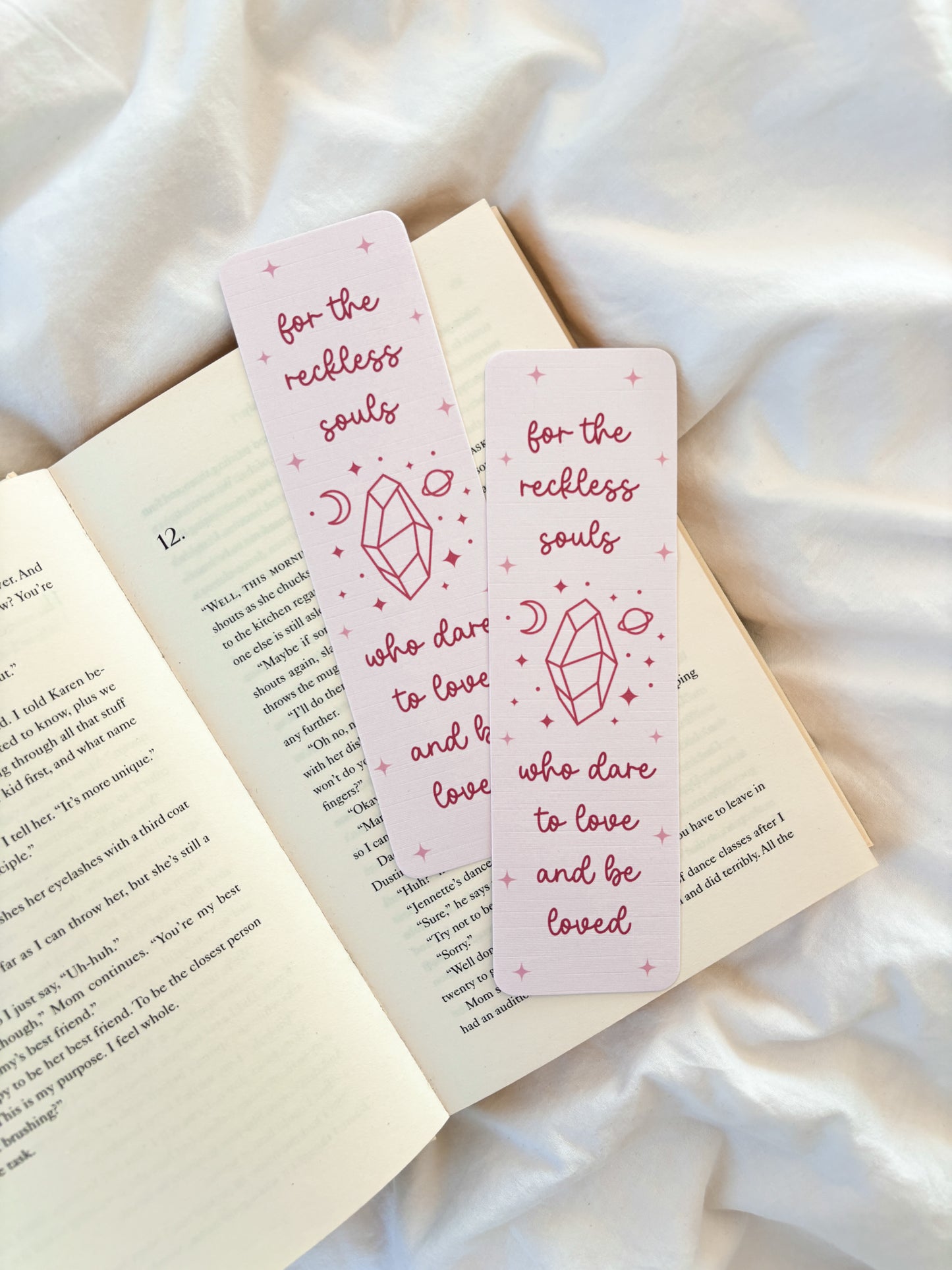 For The Reckless Souls Bookmark | Powerless Series Bookmark