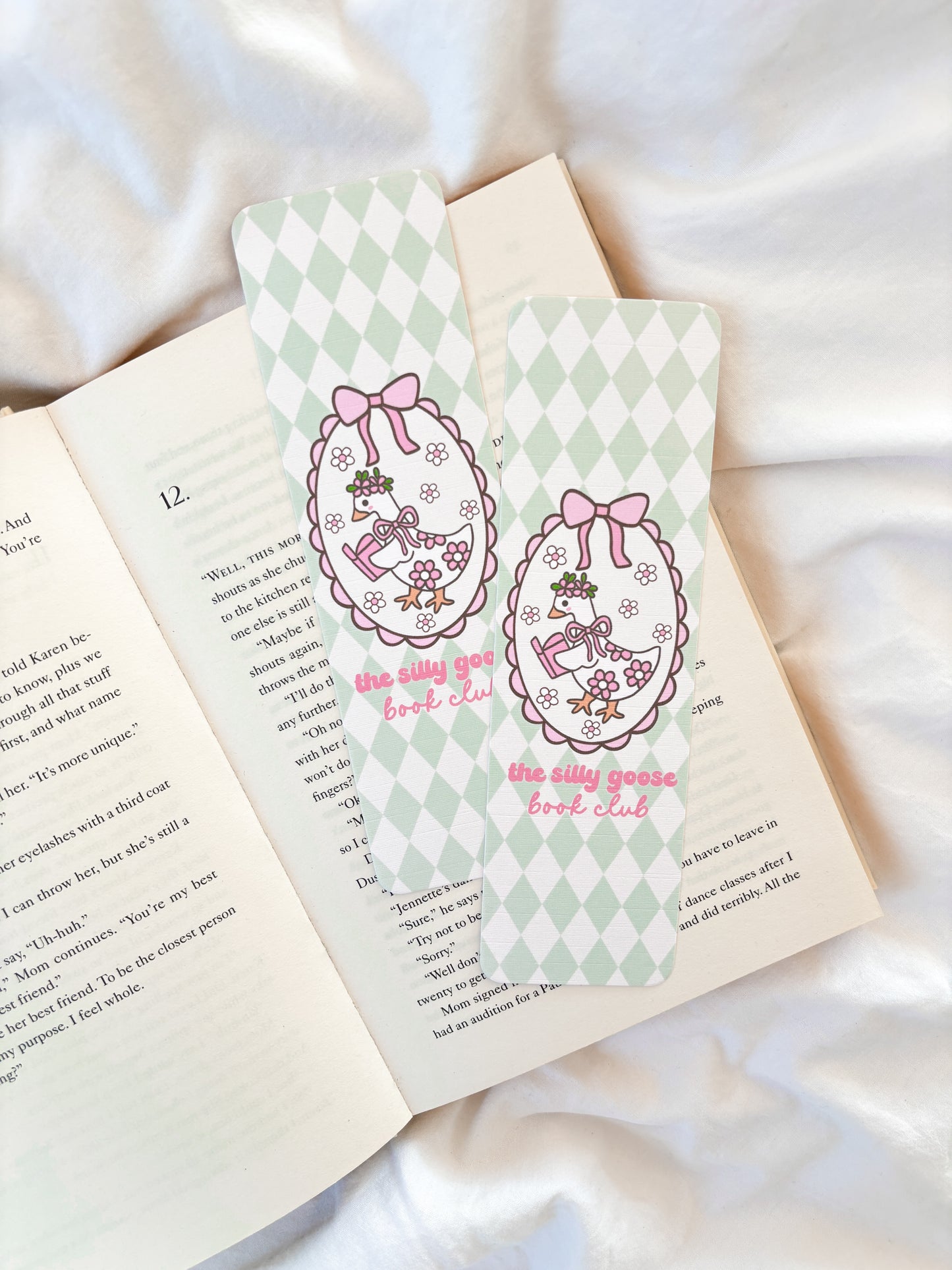 Silly Goose Book Club Bookmark