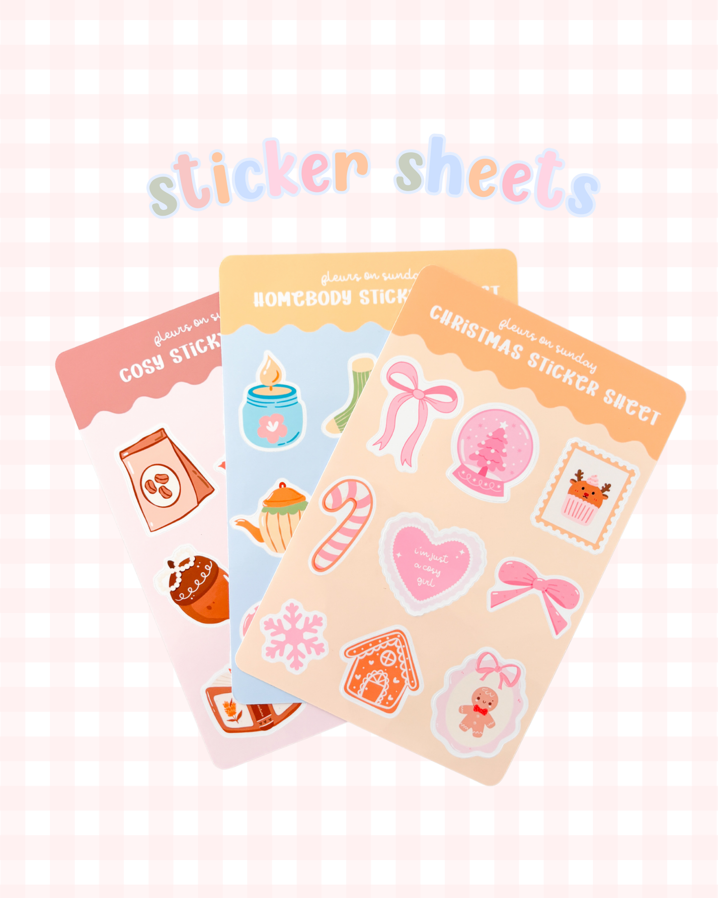 Christmas Sticker Sheet | Journal Stickers