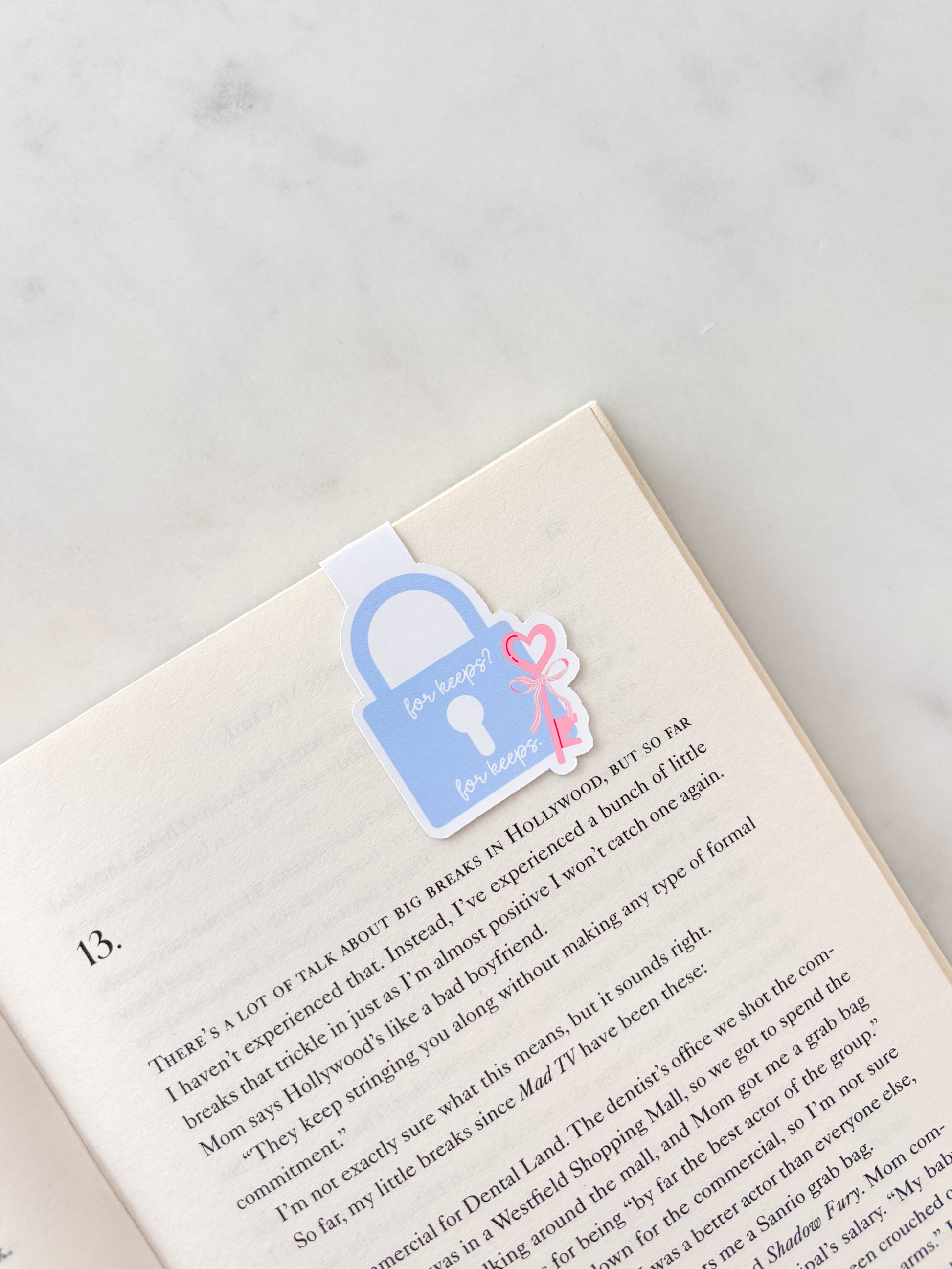For keeps magnolia parks bookmark