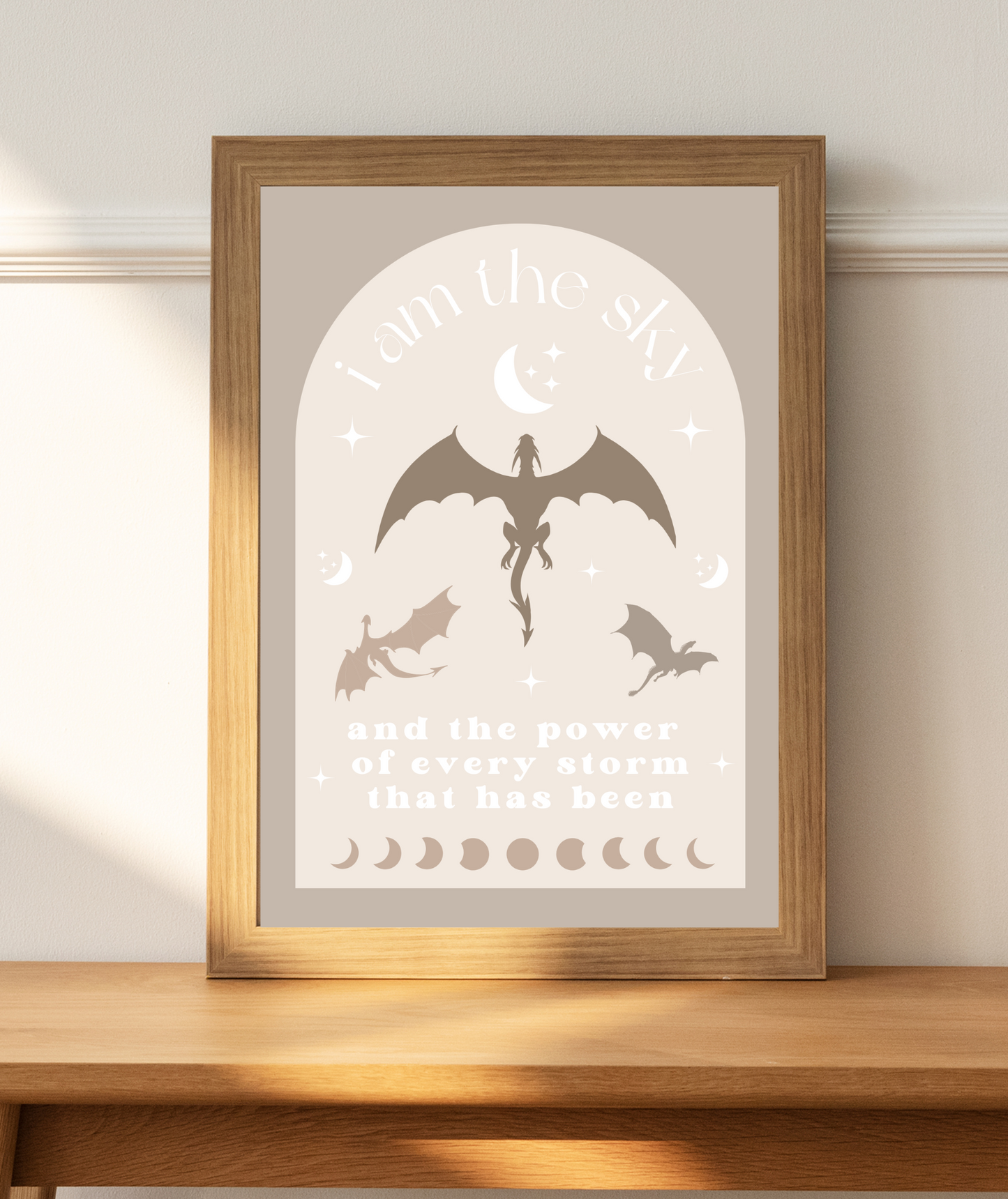 Fourth Wing Art Print | Violence Apothecary