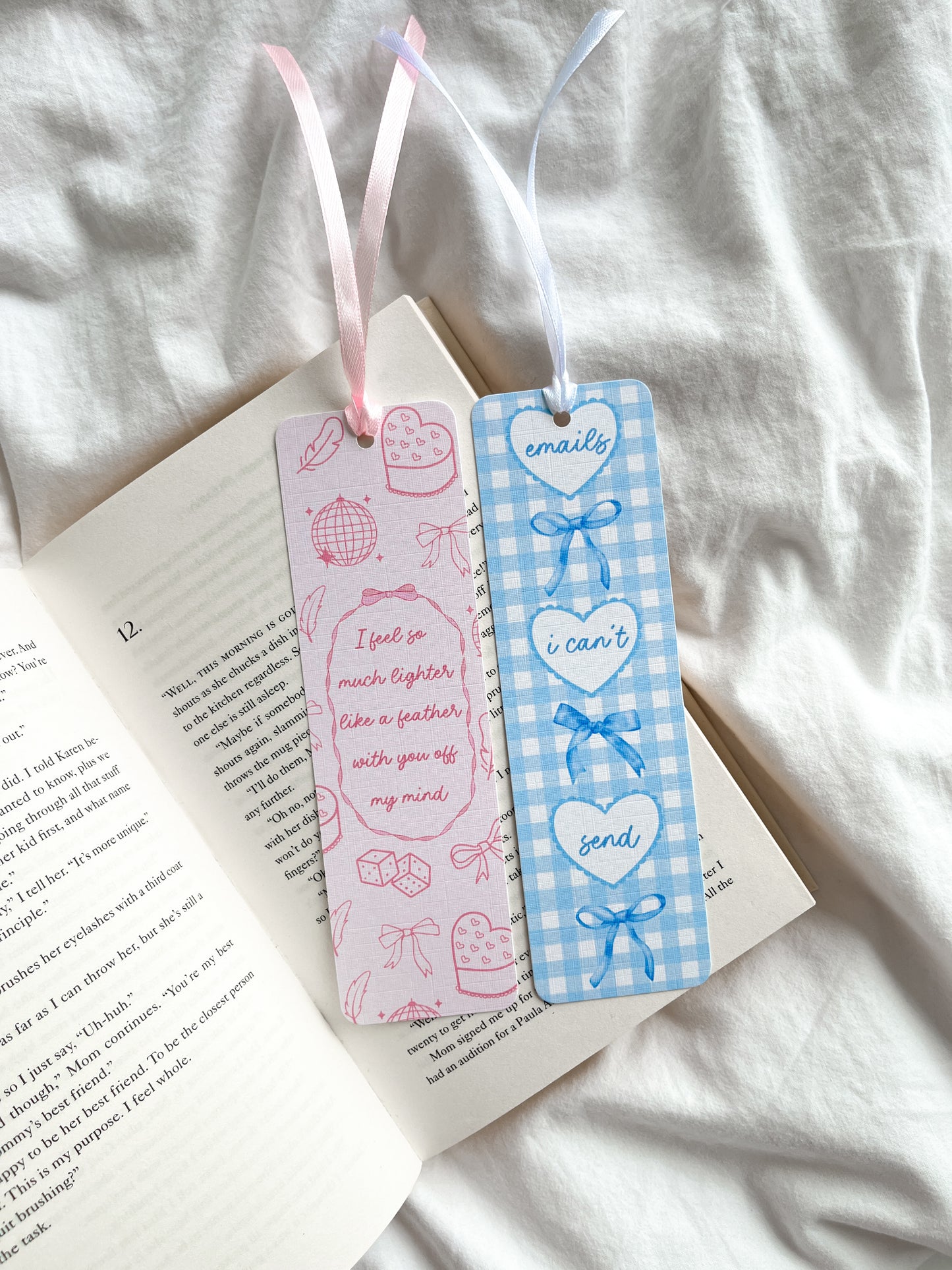 Emails I Can’t Send Bookmark | Sabrina Lyrics Bookmark