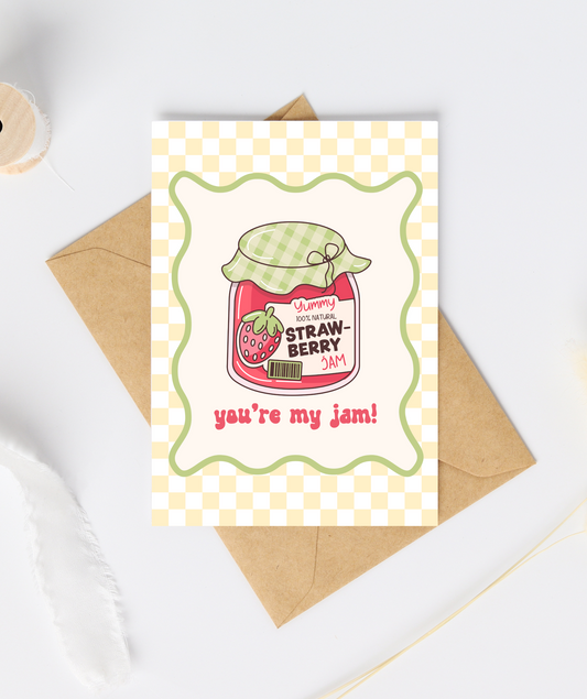 You're My Jam Birthday Card