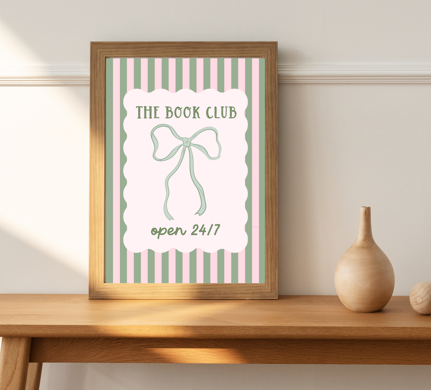 Book Club Art Print